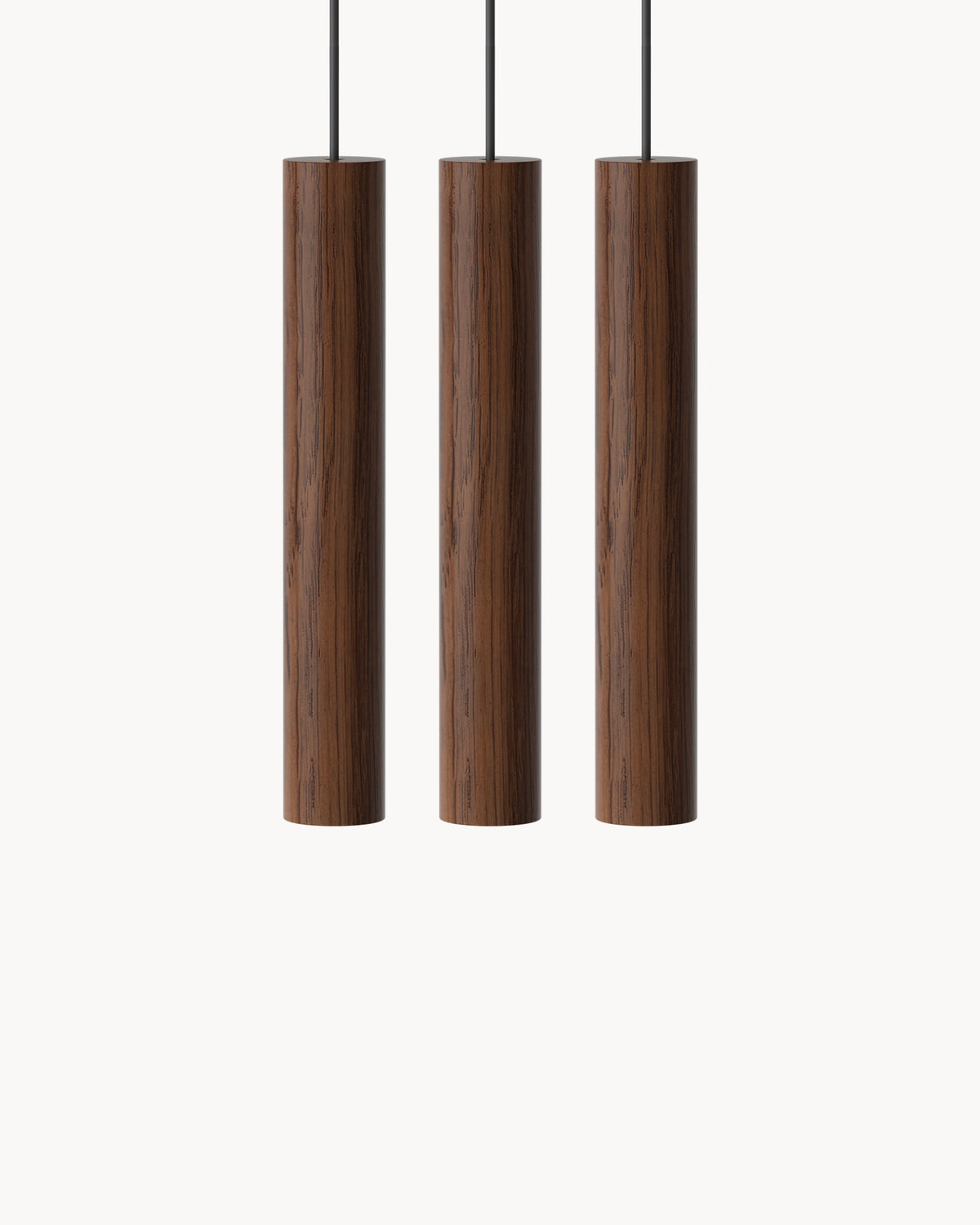 Lampada a sospensione a tre luci Chimes Cluster 3