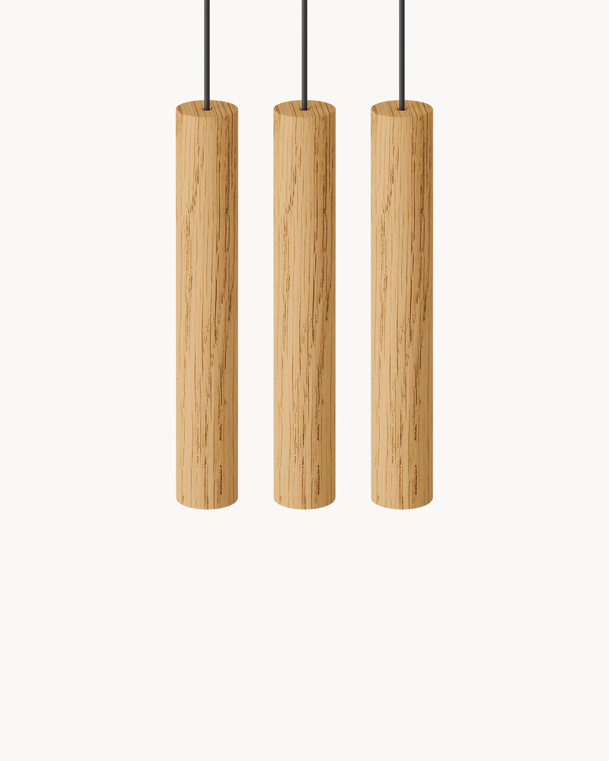 Lampada a sospensione a tre luci Chimes Cluster 3