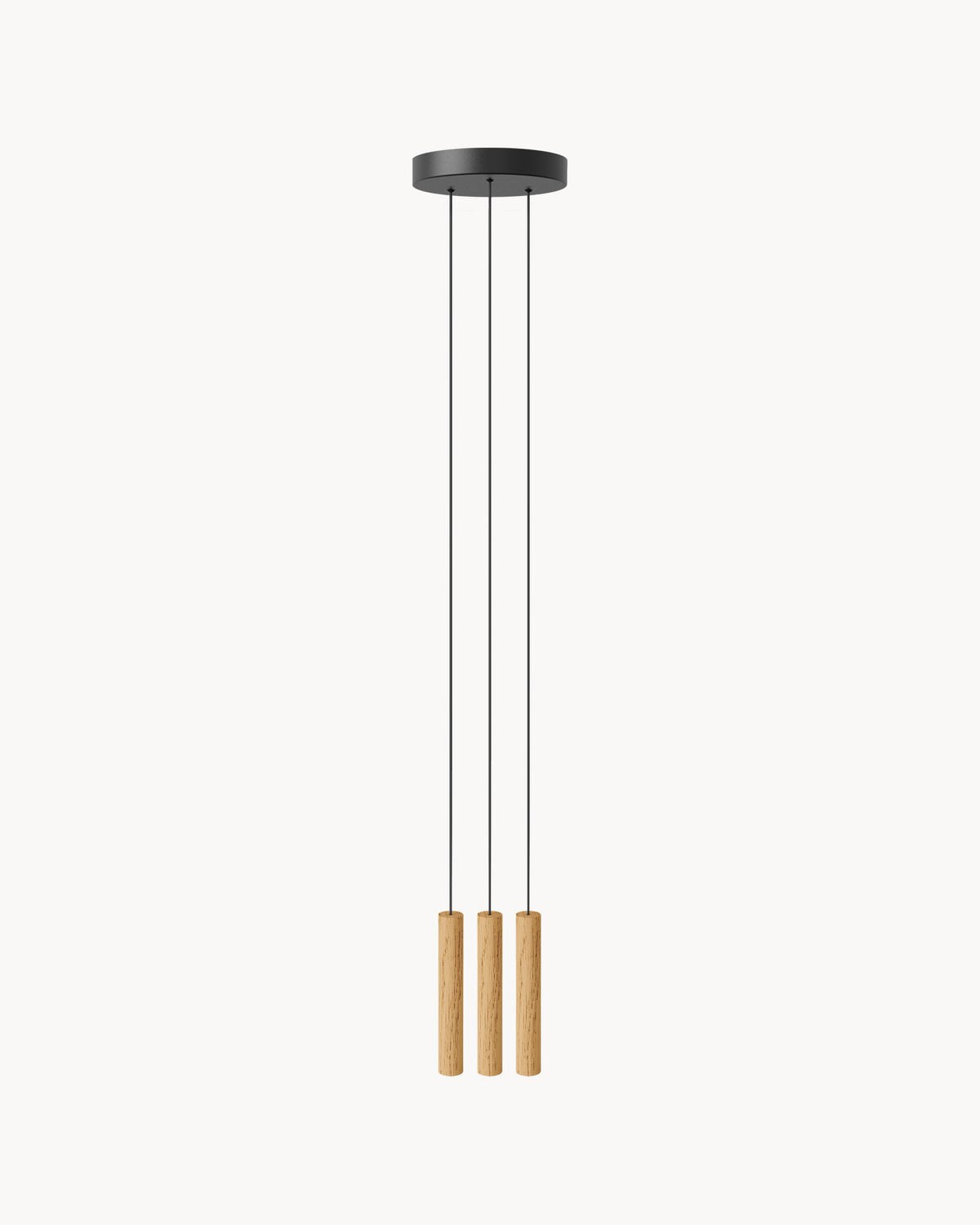 Lampada a sospensione a tre luci Chimes Cluster 3