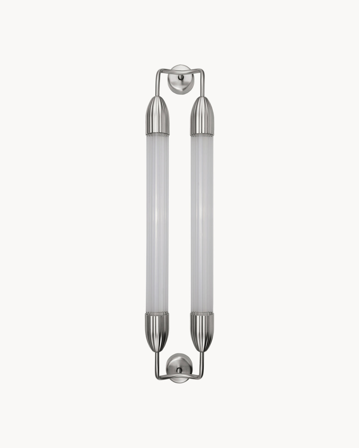 Lampada da parete in vetro ondulato Lemon Squeeze Double