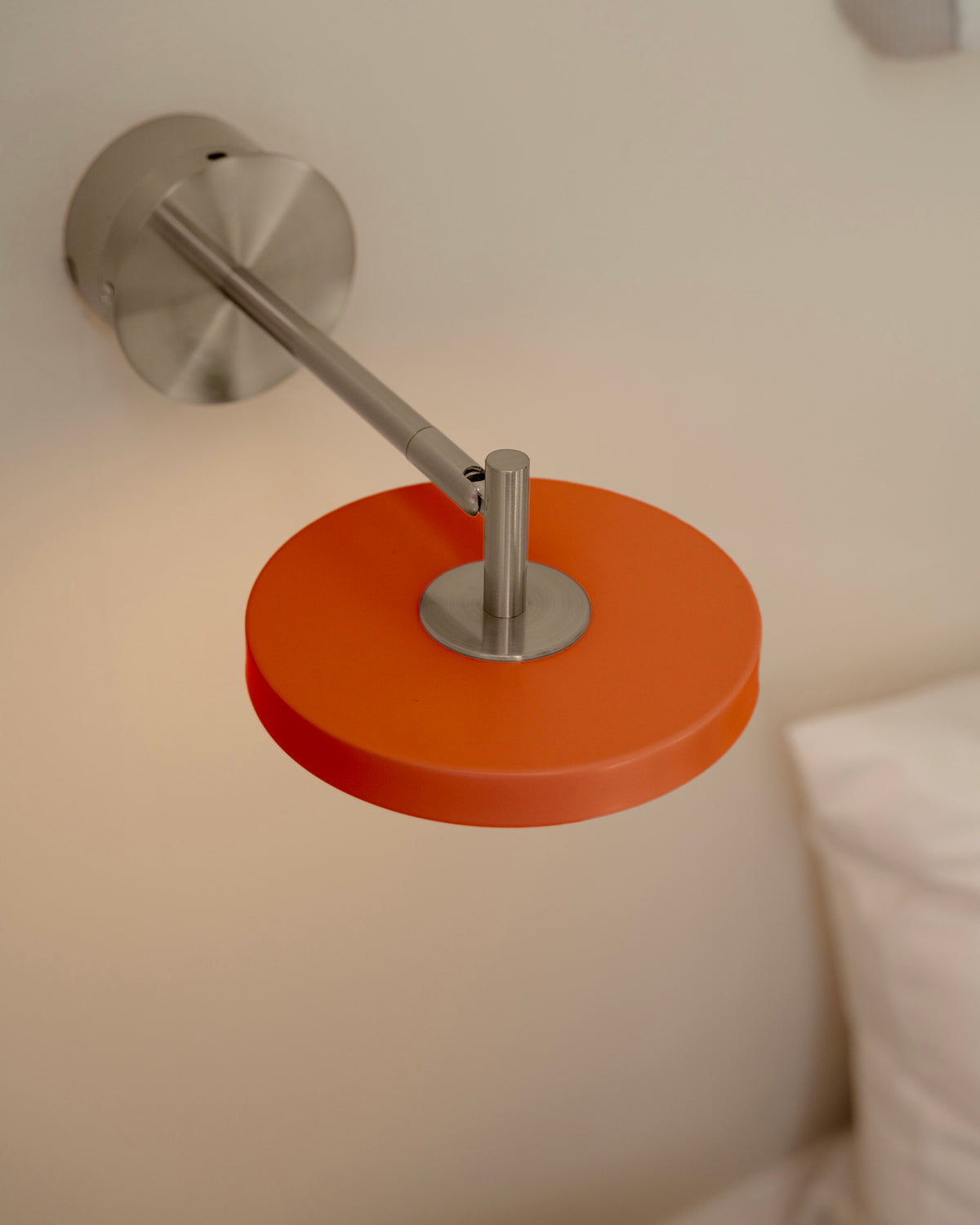 Lampada da parete in acciaio Asteria Short