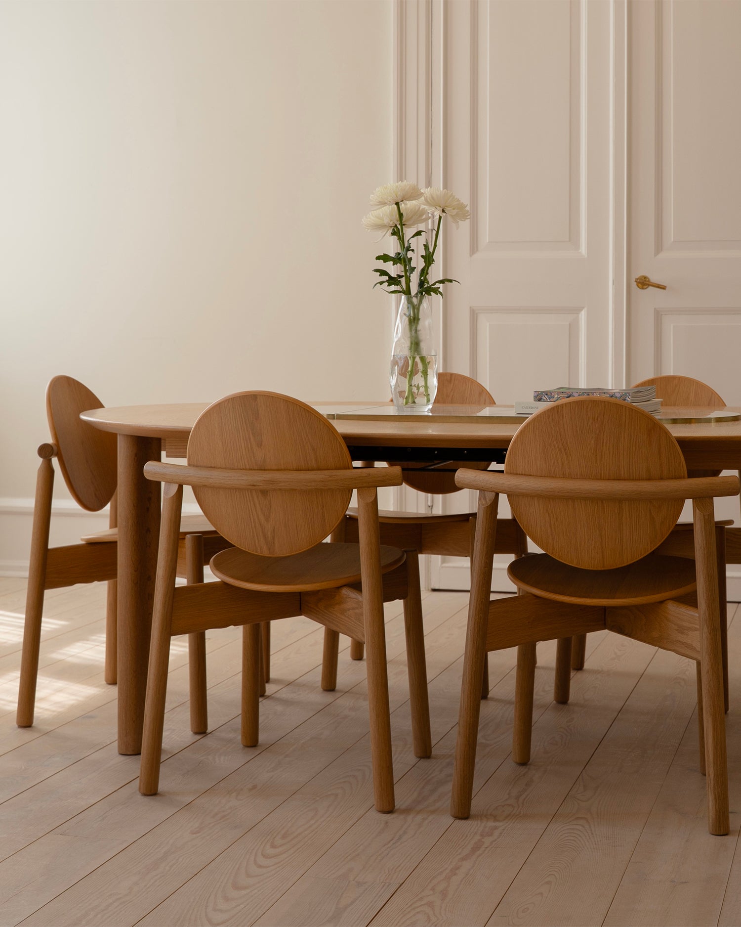 Sedia da pranzo in legno Heiko