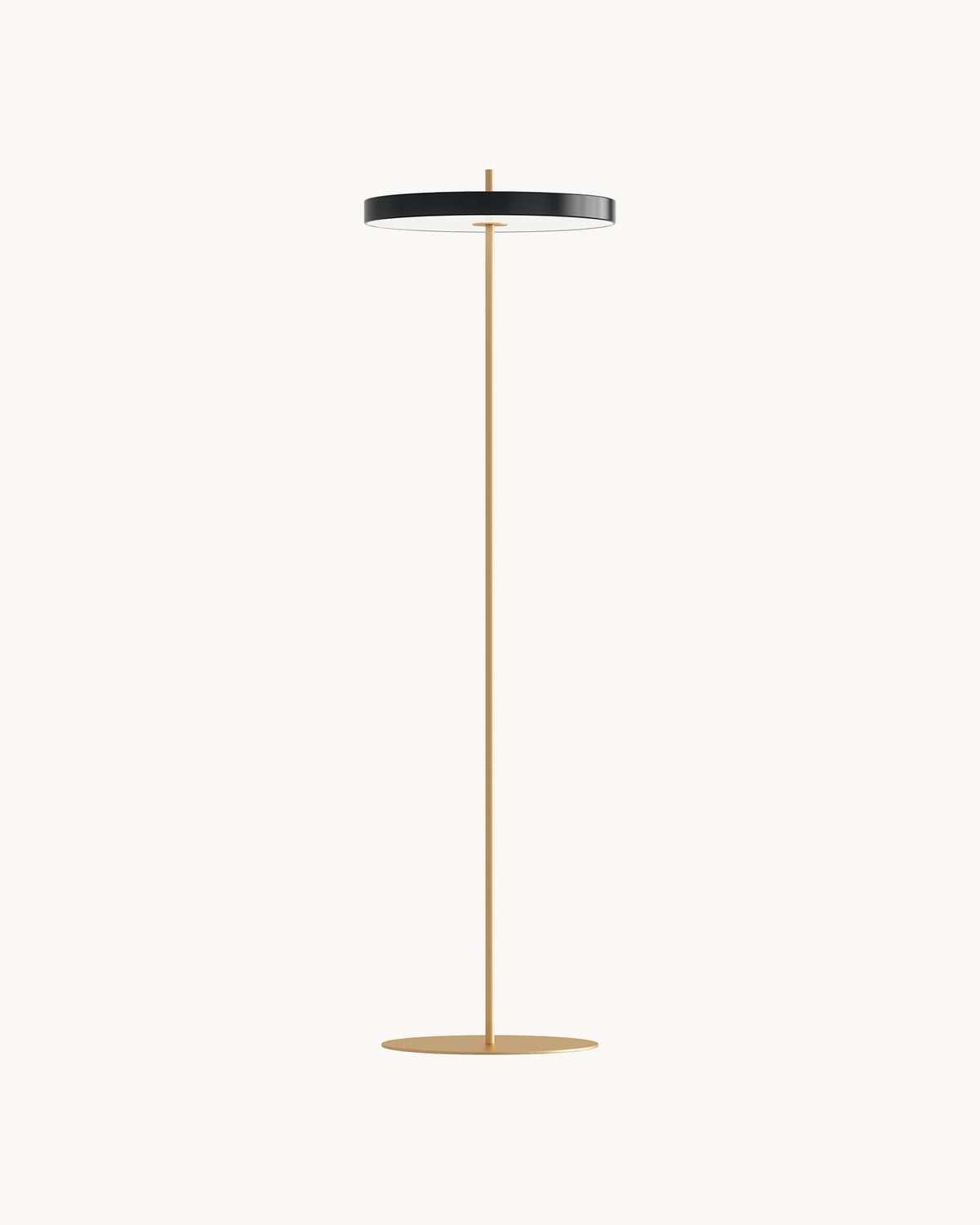 Lampada da terra in acciaio Asteria