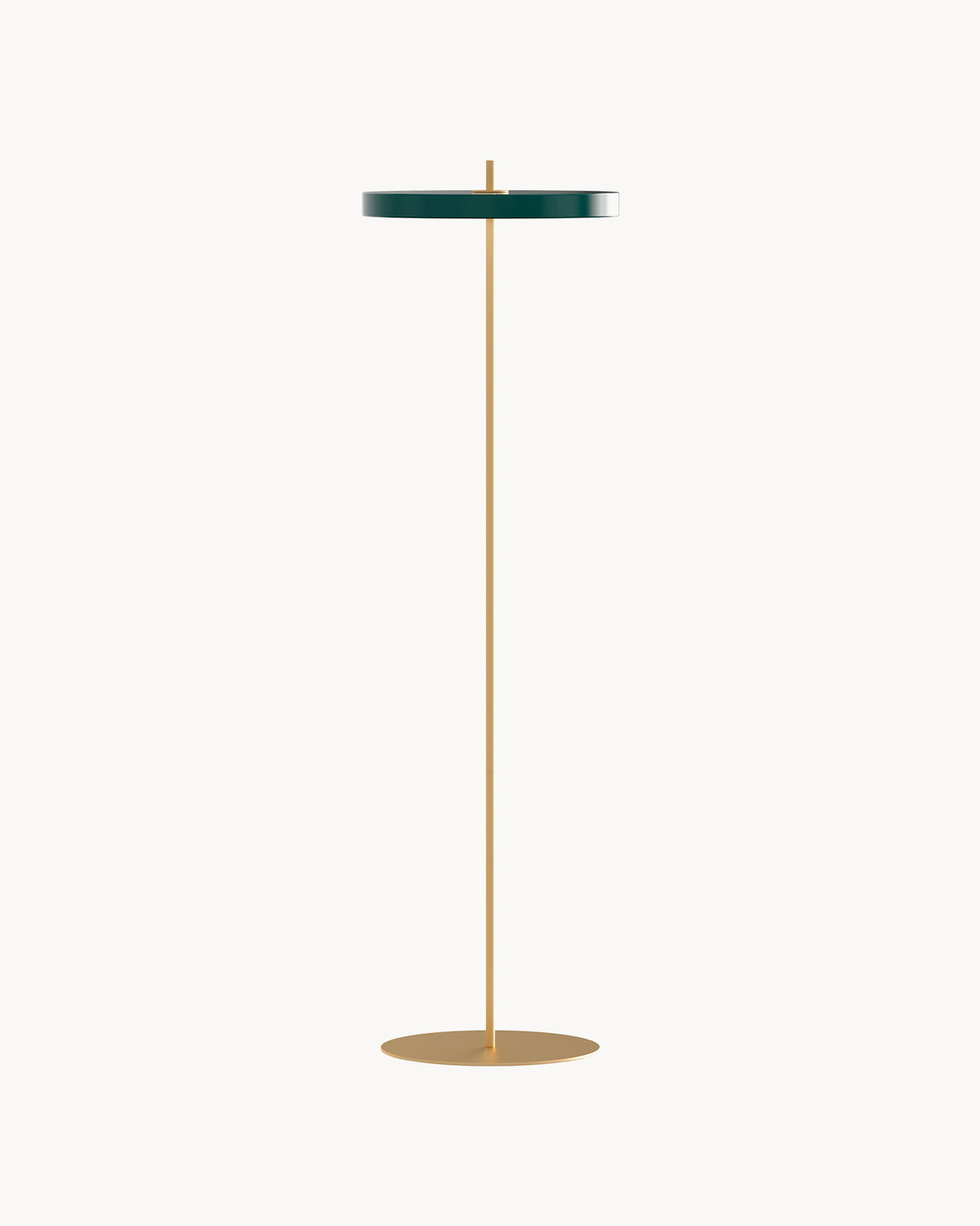 Lampada da terra in acciaio Asteria