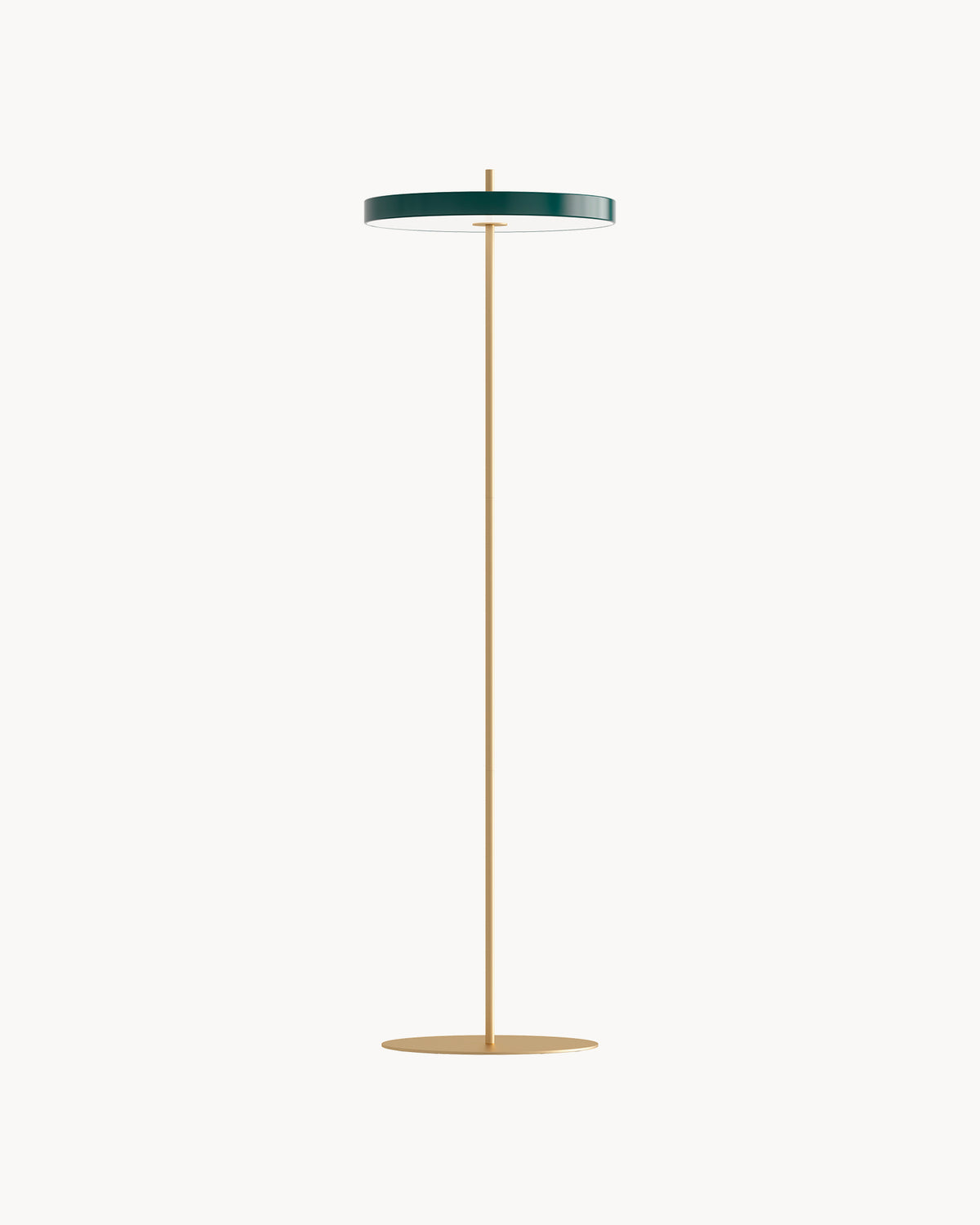 Lampada da terra in acciaio Asteria