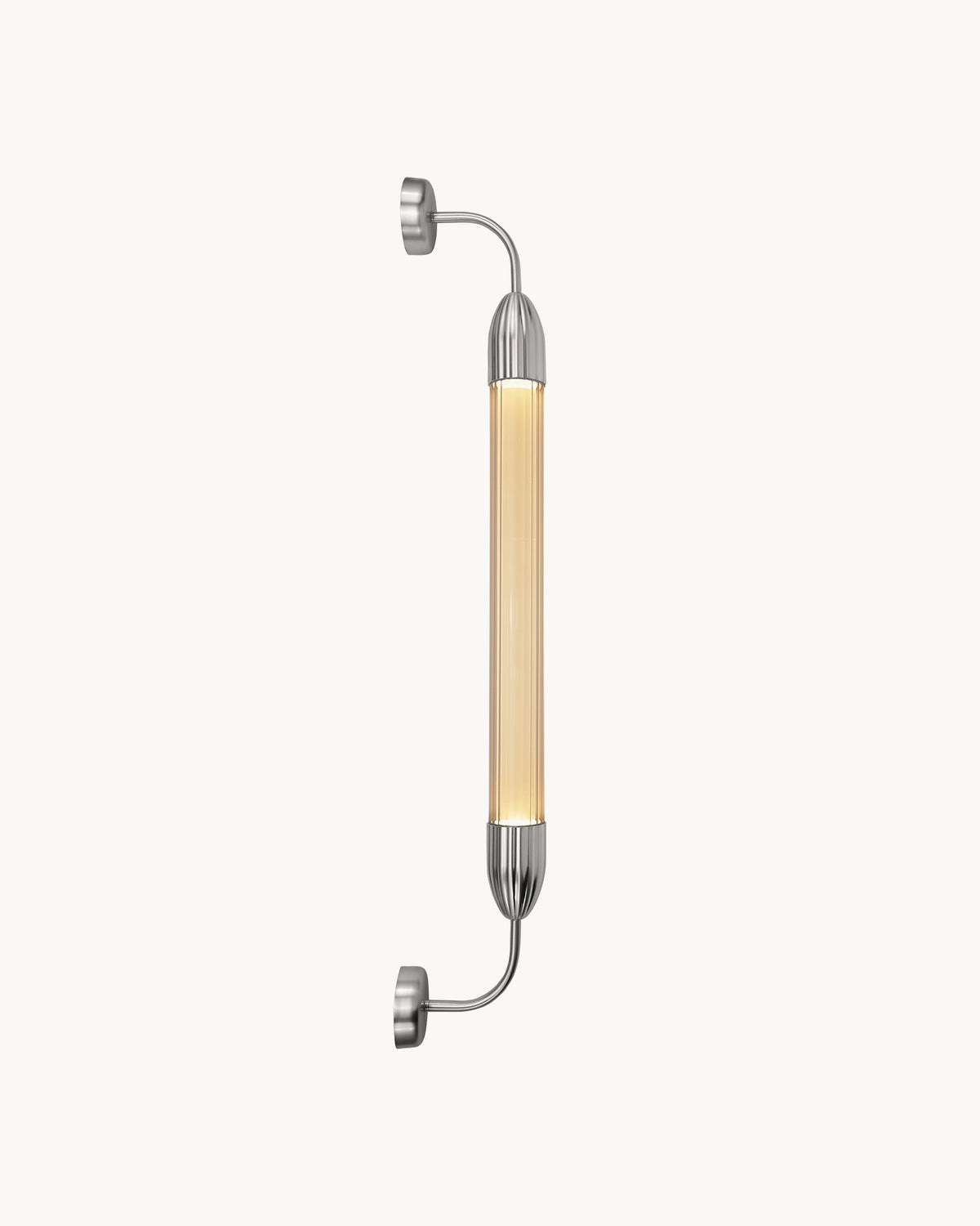 Lampada da parete in vetro ondulato Lemon Squeeze Single