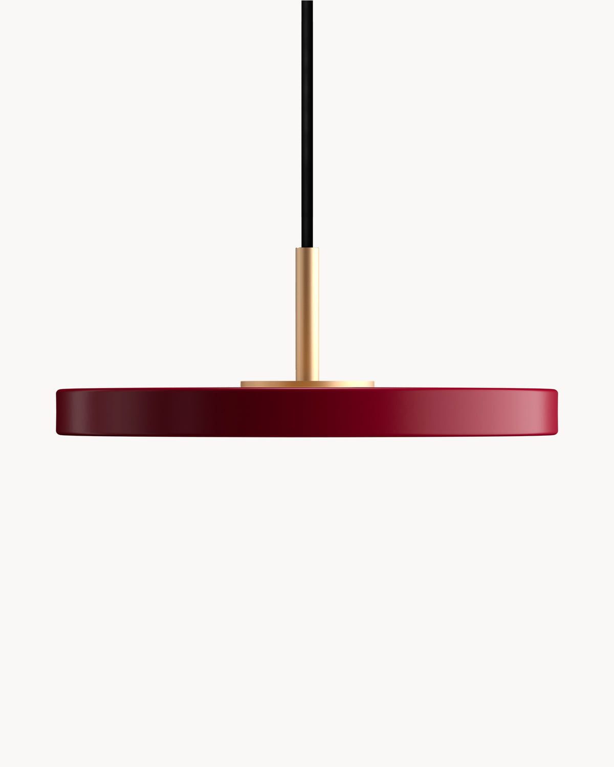 Lampada a sospensione in acciaio Asteria Micro