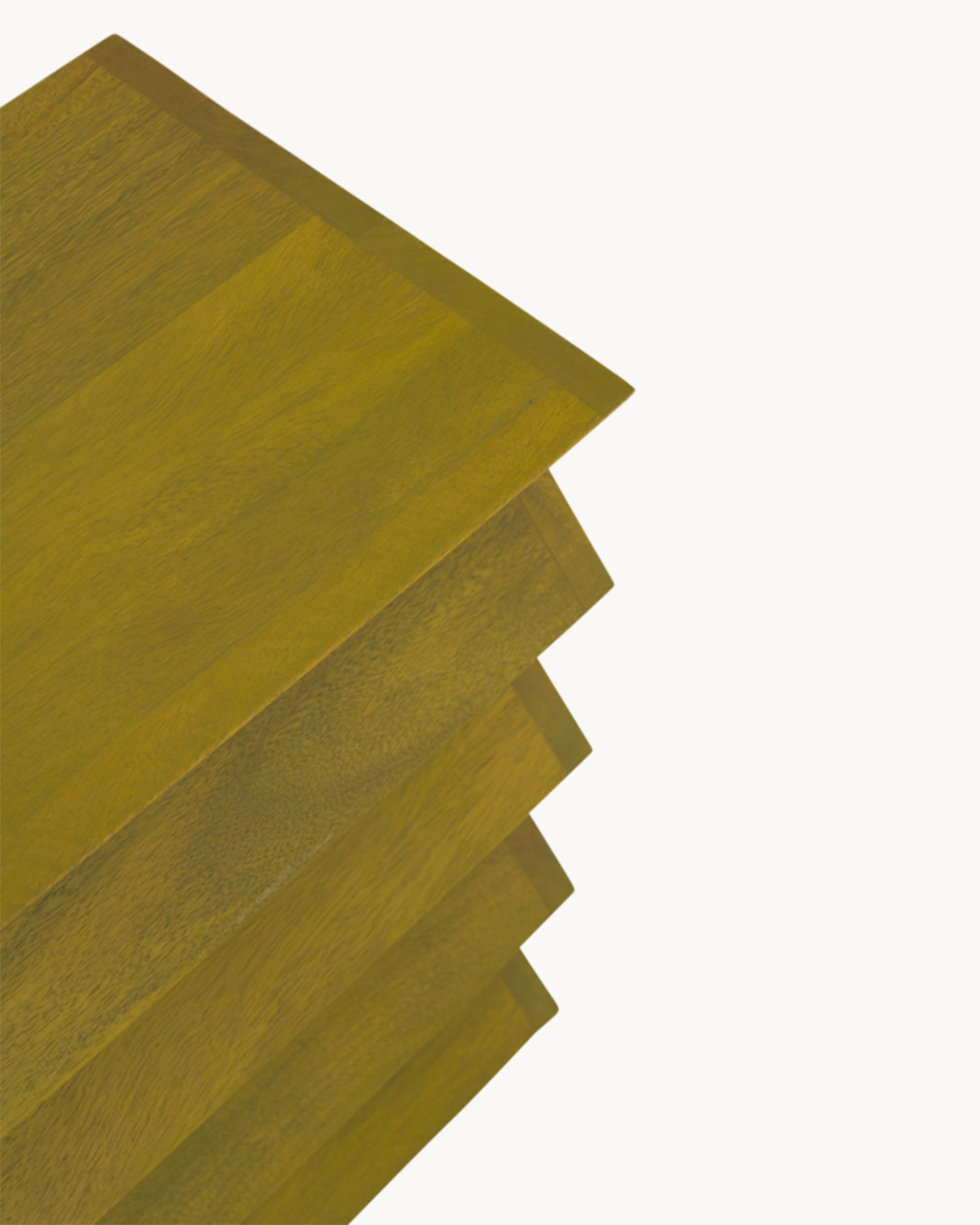 Tavolino di design in legno di mango Seba