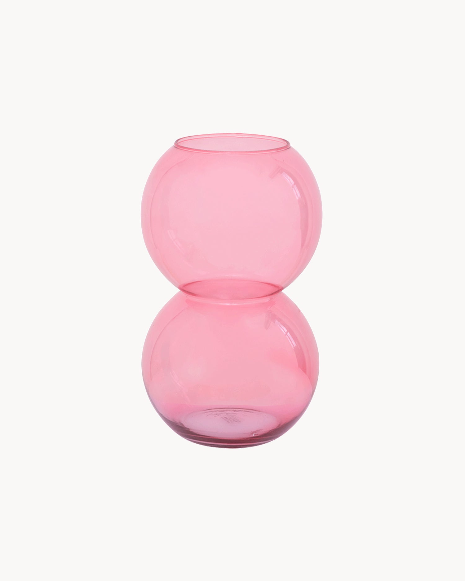 Vaso in vetro riciclato Bulb