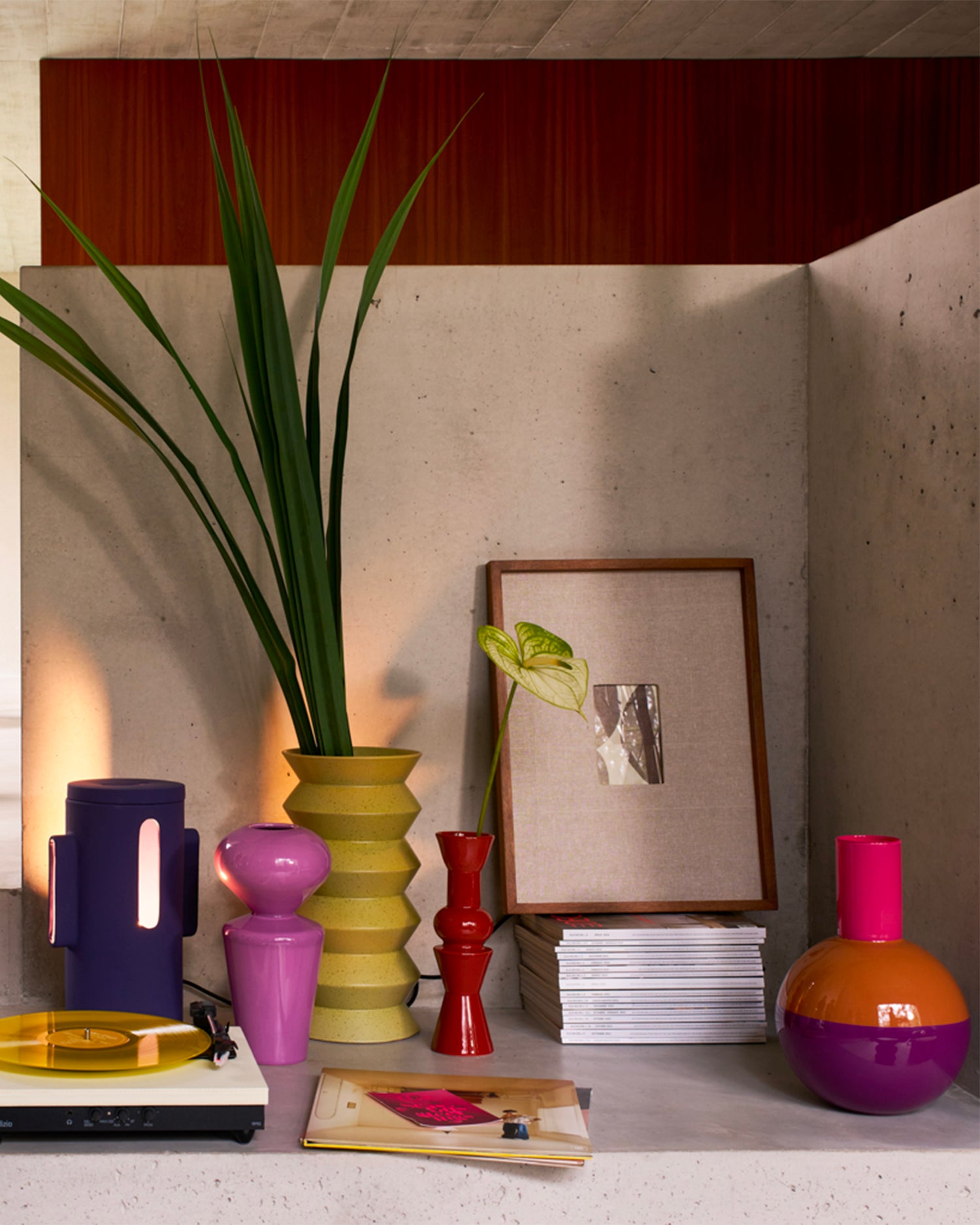 Vaso in vetro riciclato Lahja