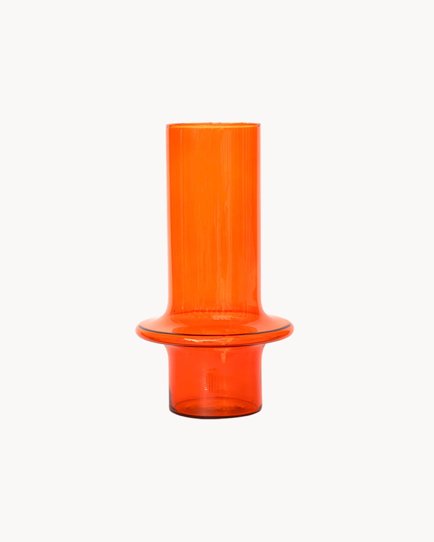 Vaso in vetro riciclato Paprika