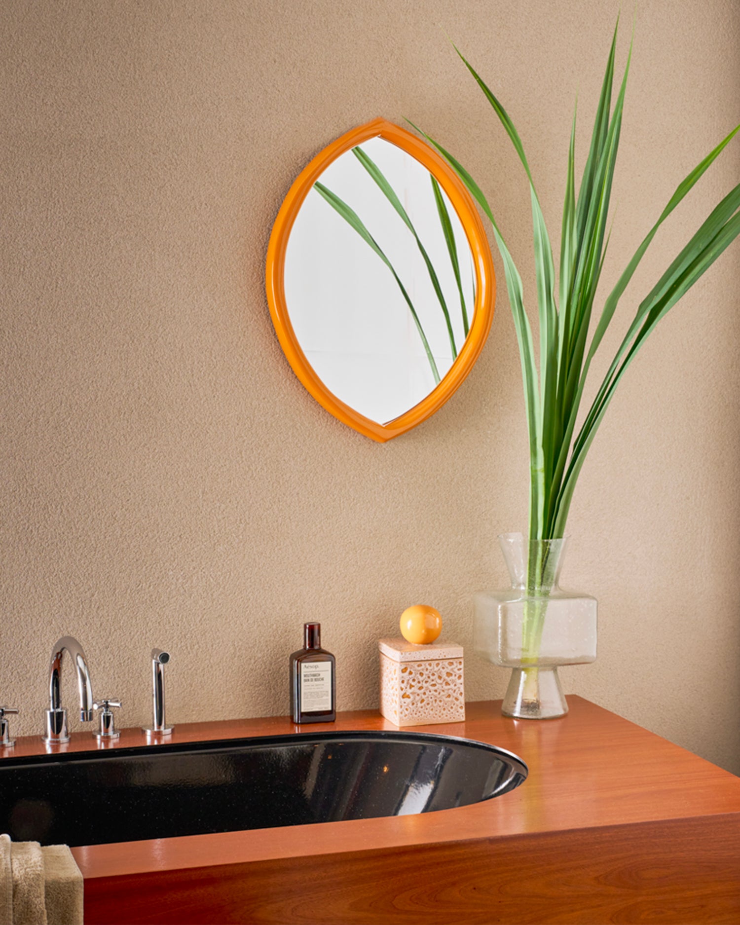 Vaso in vetro riciclato con effetto bubble Cloe