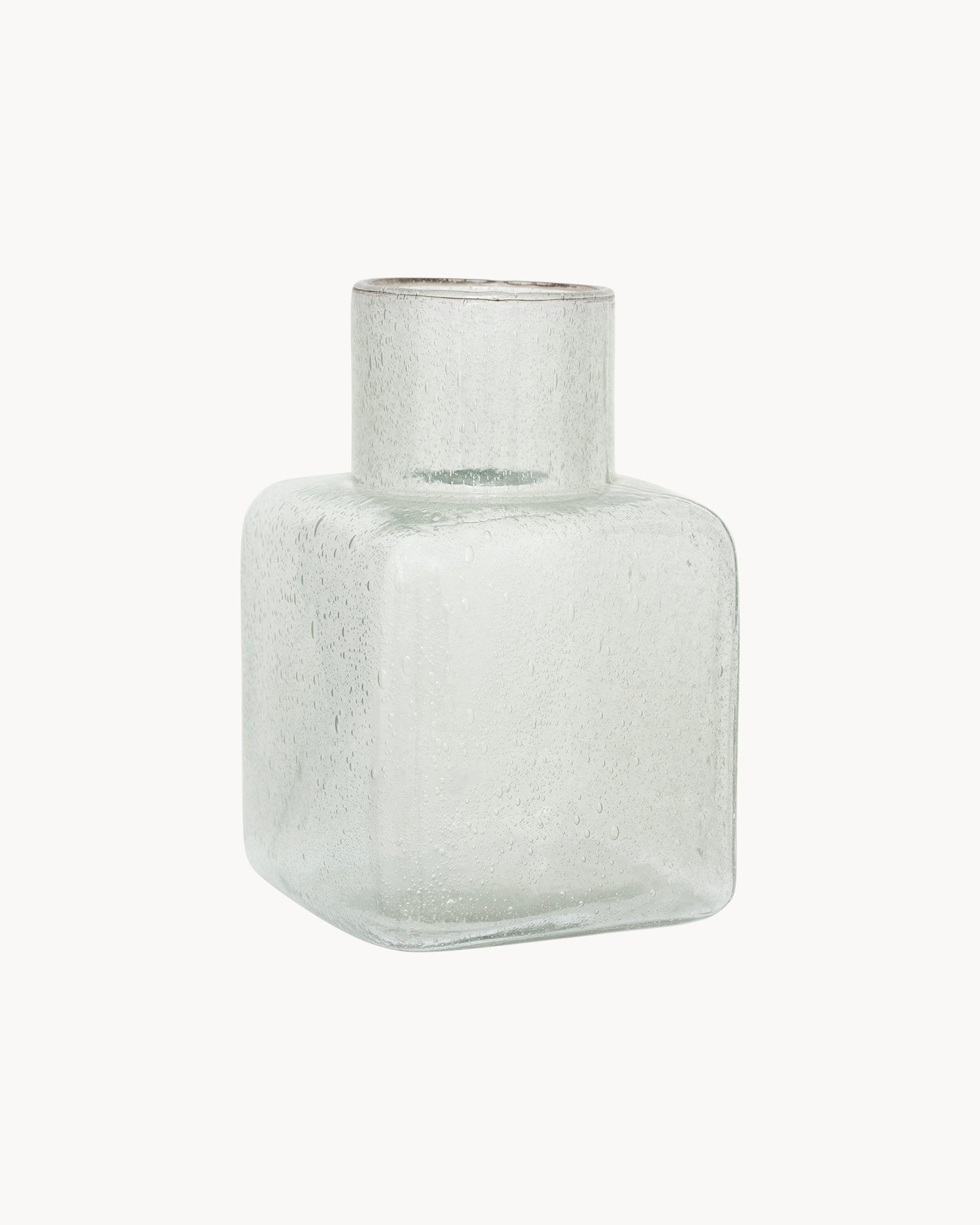 Vaso a bolle in vetro riciclato Elia