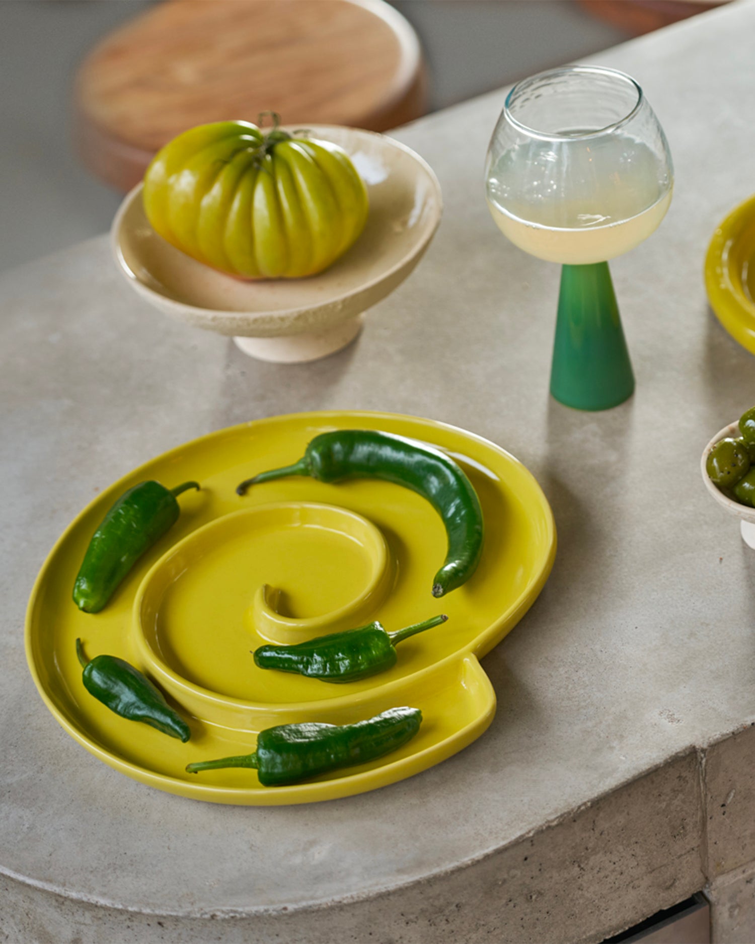 Piatto da portata in ceramica Snack