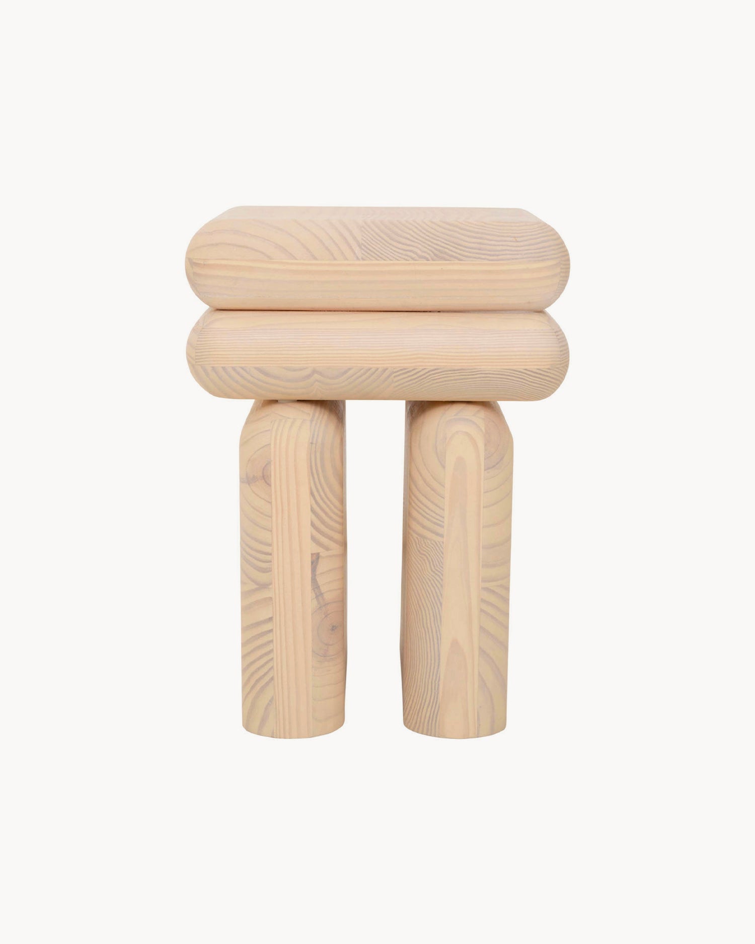 Tavolino in legno di pino Mono - Legno