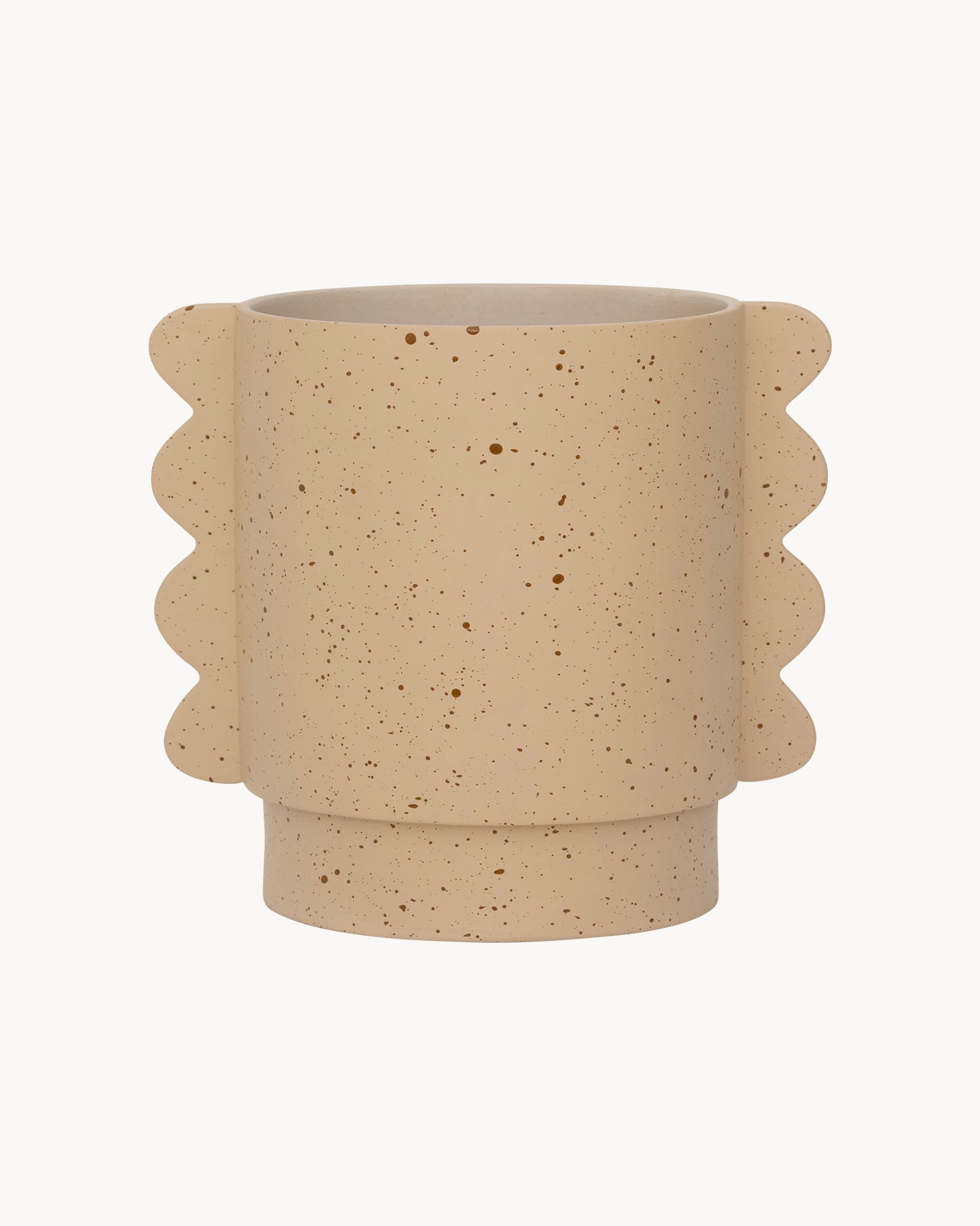Portavaso in ceramica riciclata Mola