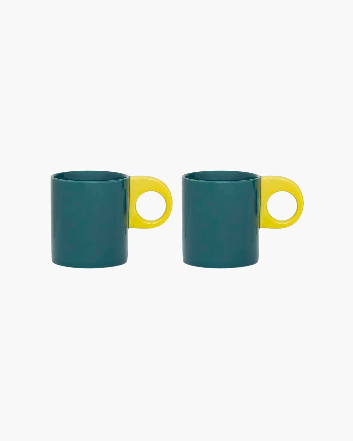 Set 2 tazze in ceramica Nissa