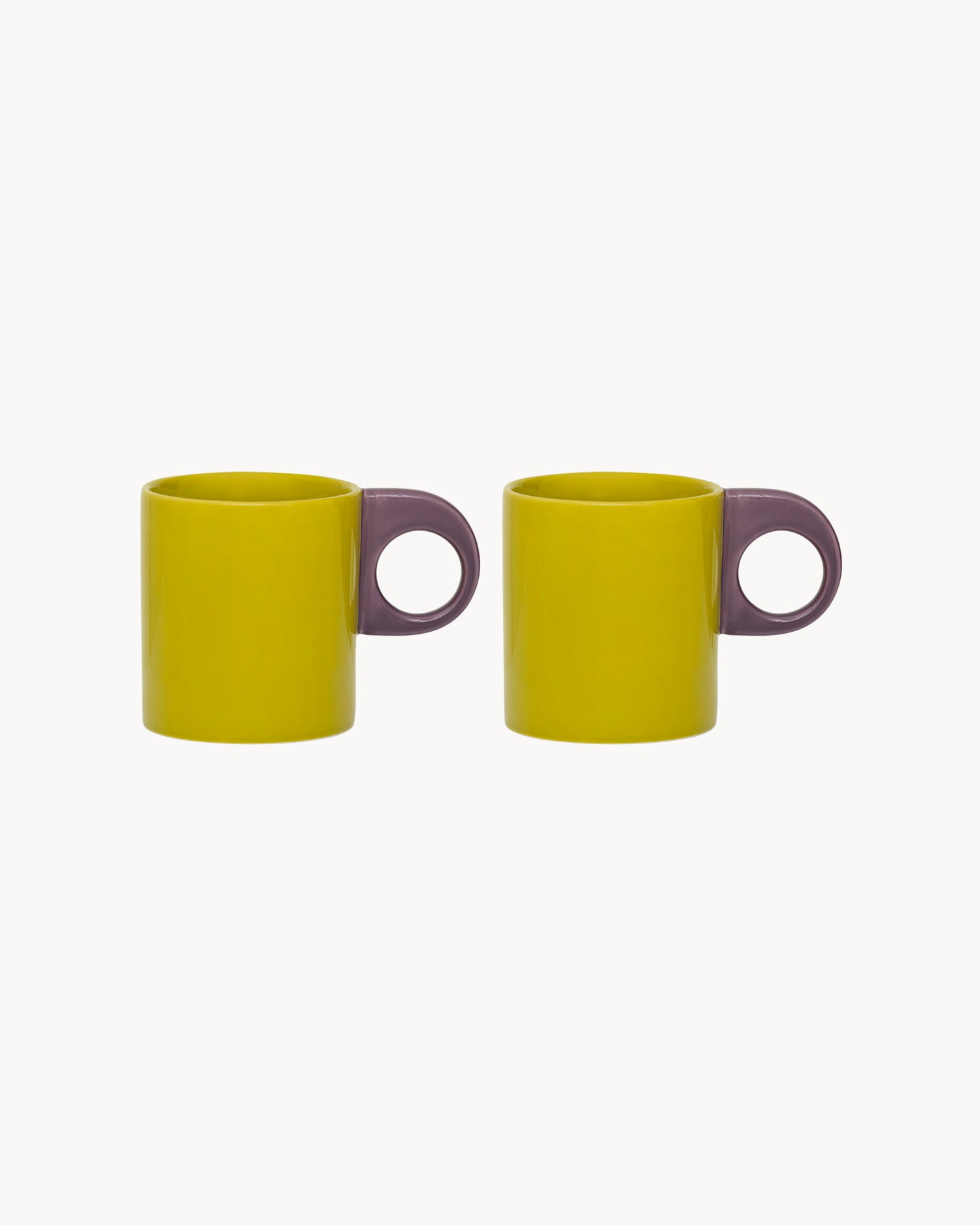 Set 2 tazze in ceramica Nissa
