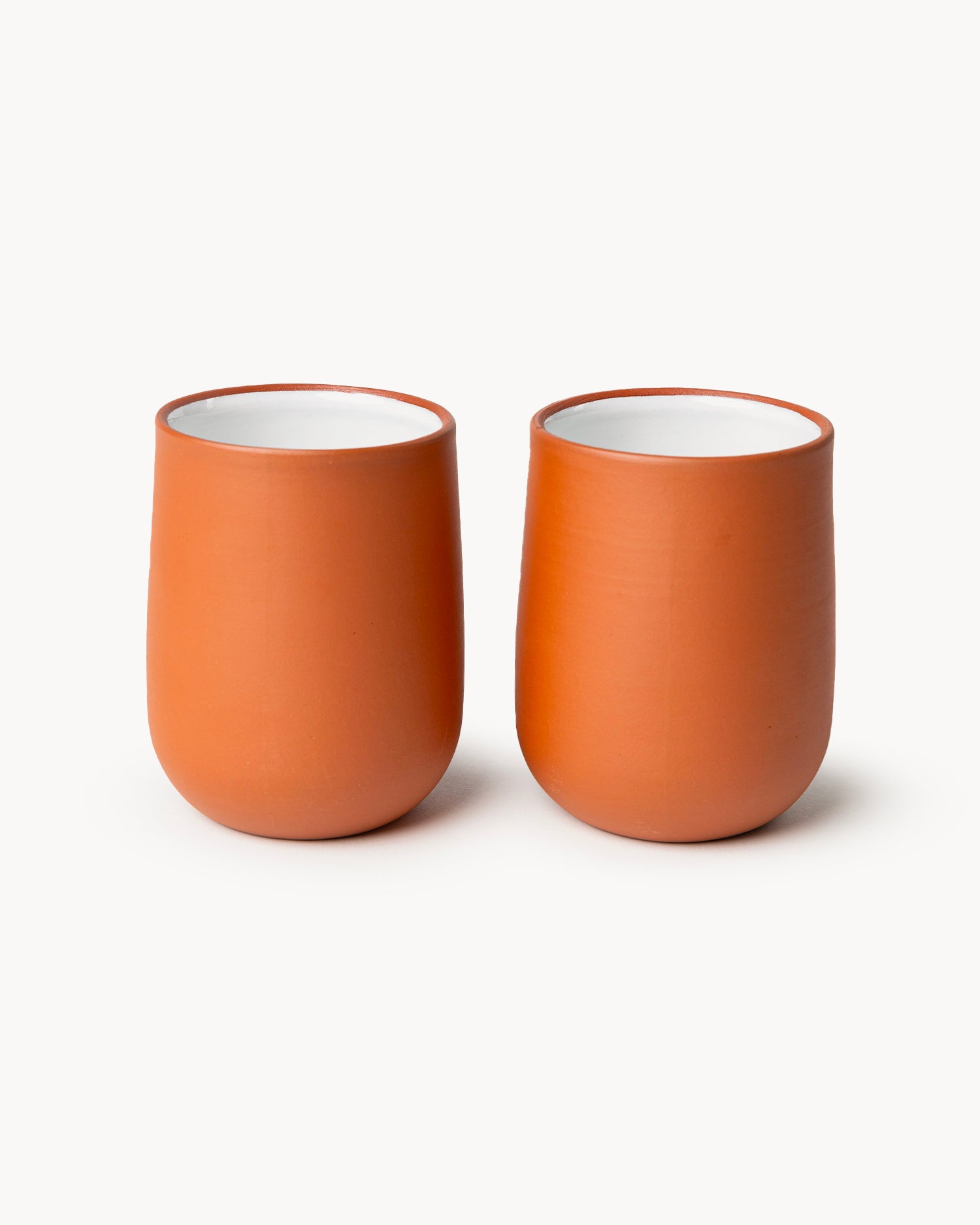 Set 4 bicchieri in terracotta Earth