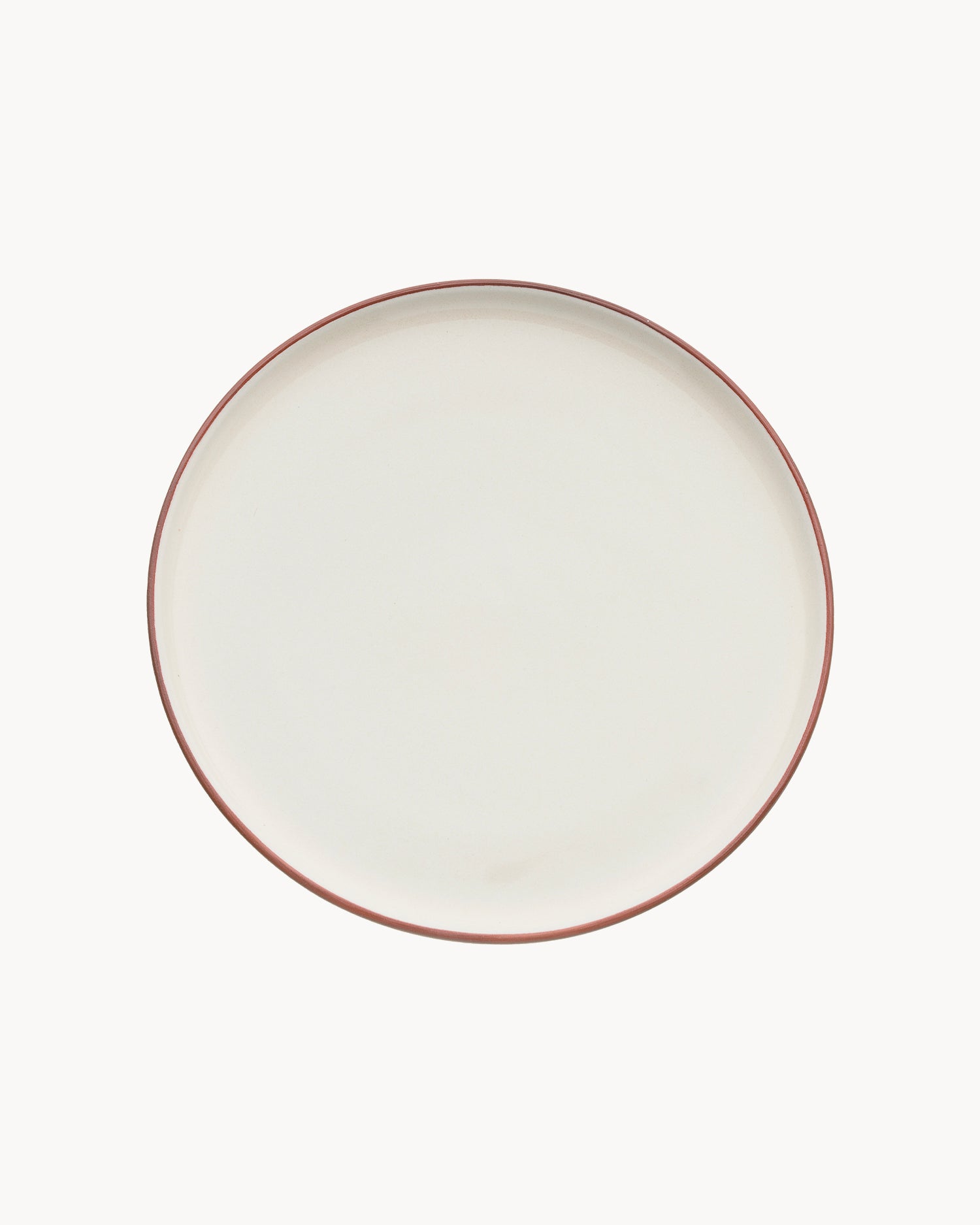 Set 4 piatti da dessert in terracotta Earth Raw