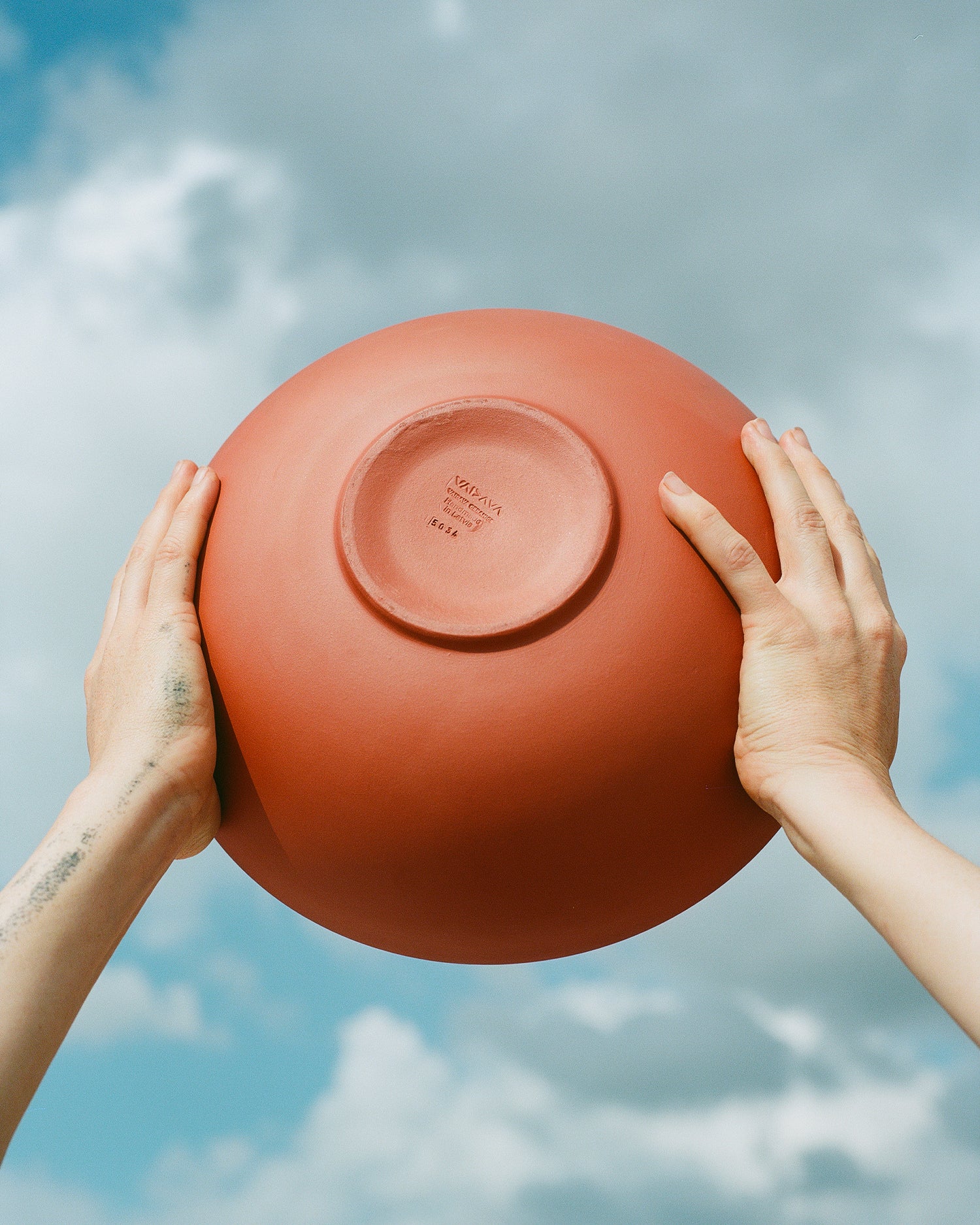 Set 3 bowl in terracotta Earth