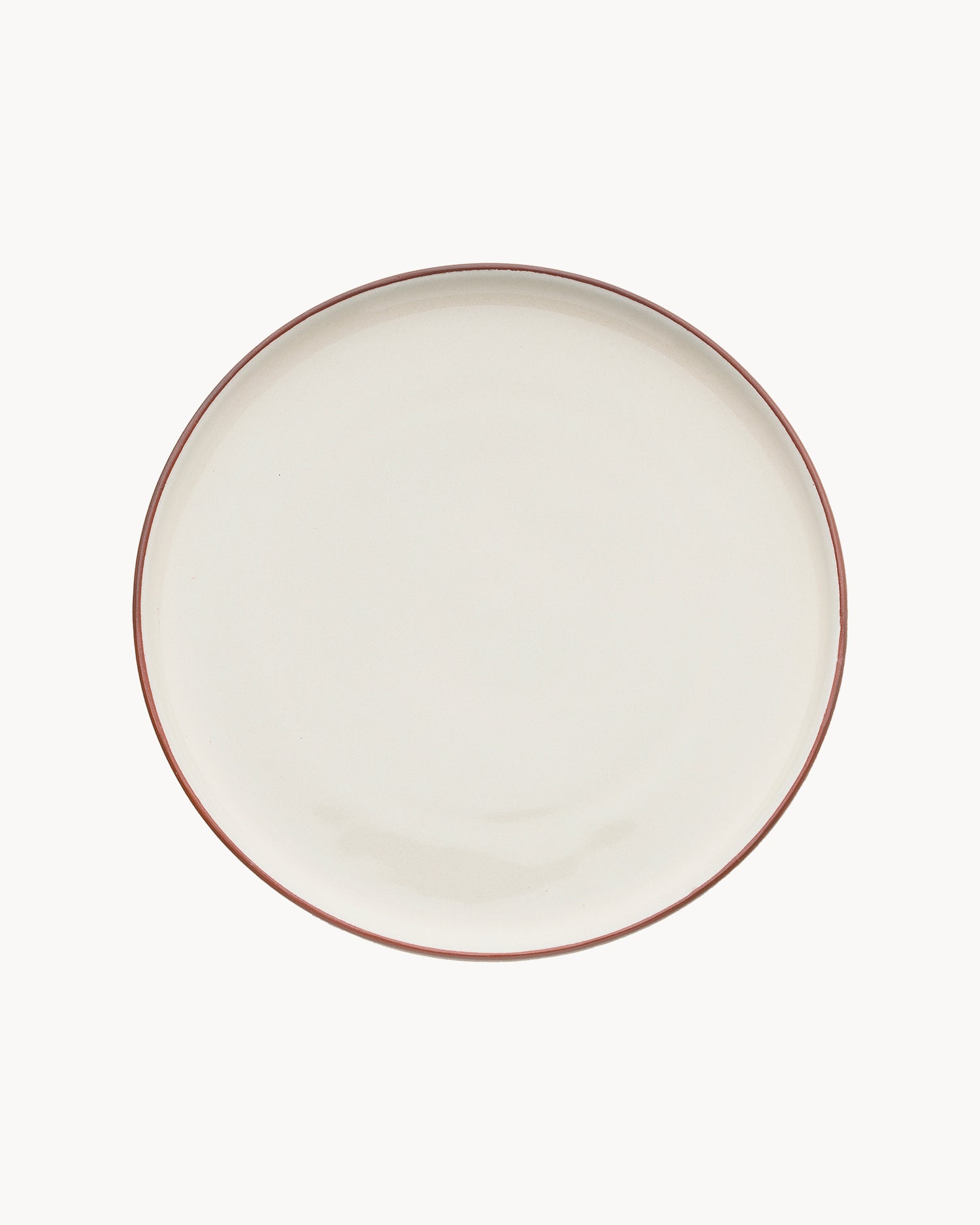 Set 4 piatti piani in terracotta Earth Raw