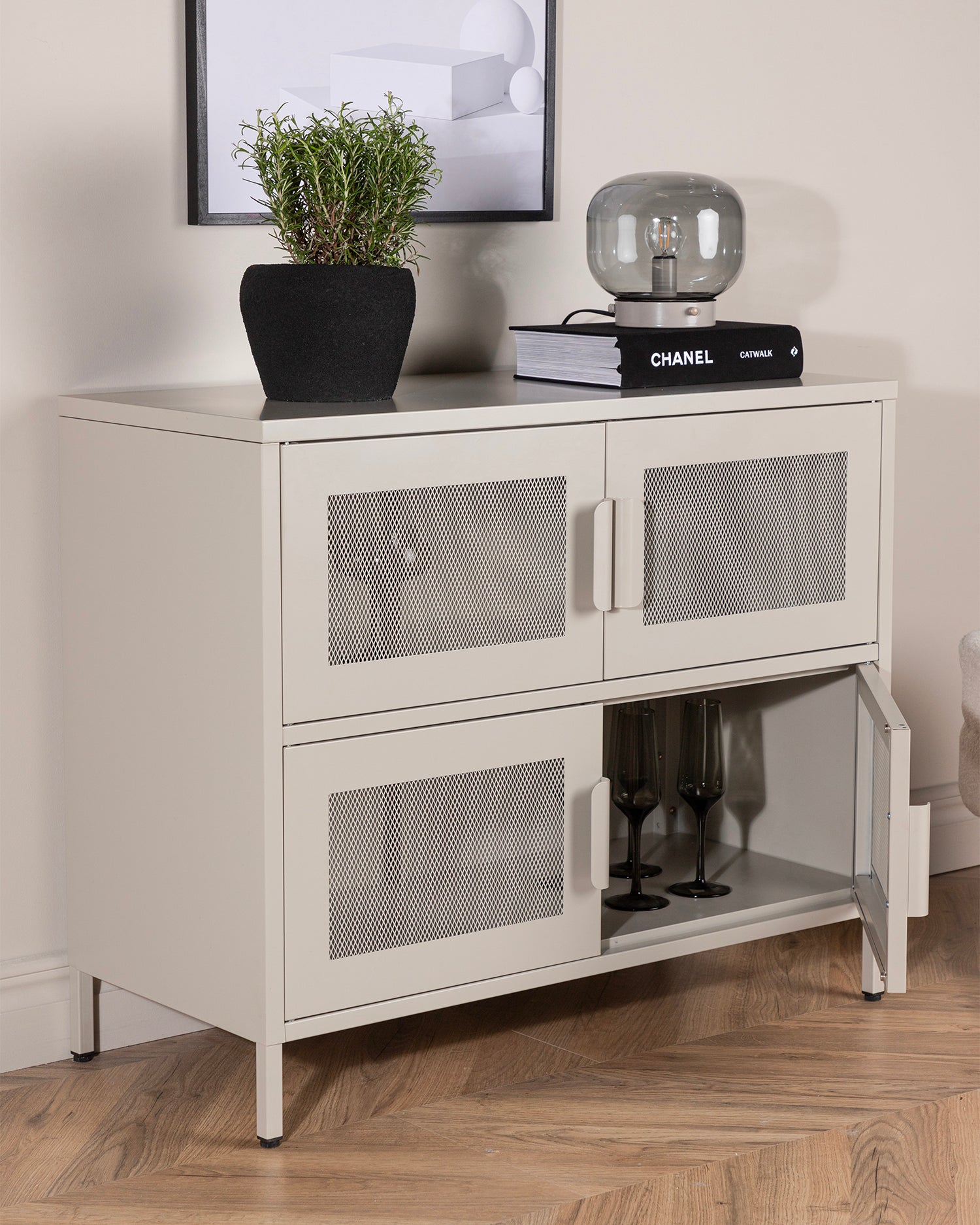 Credenza in metallo Nett