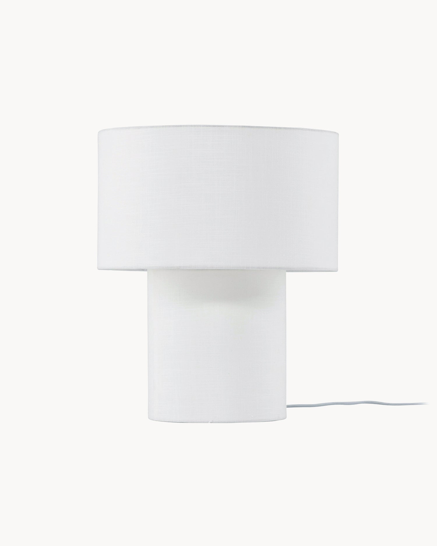 Lampada da tavolo in lino Globia