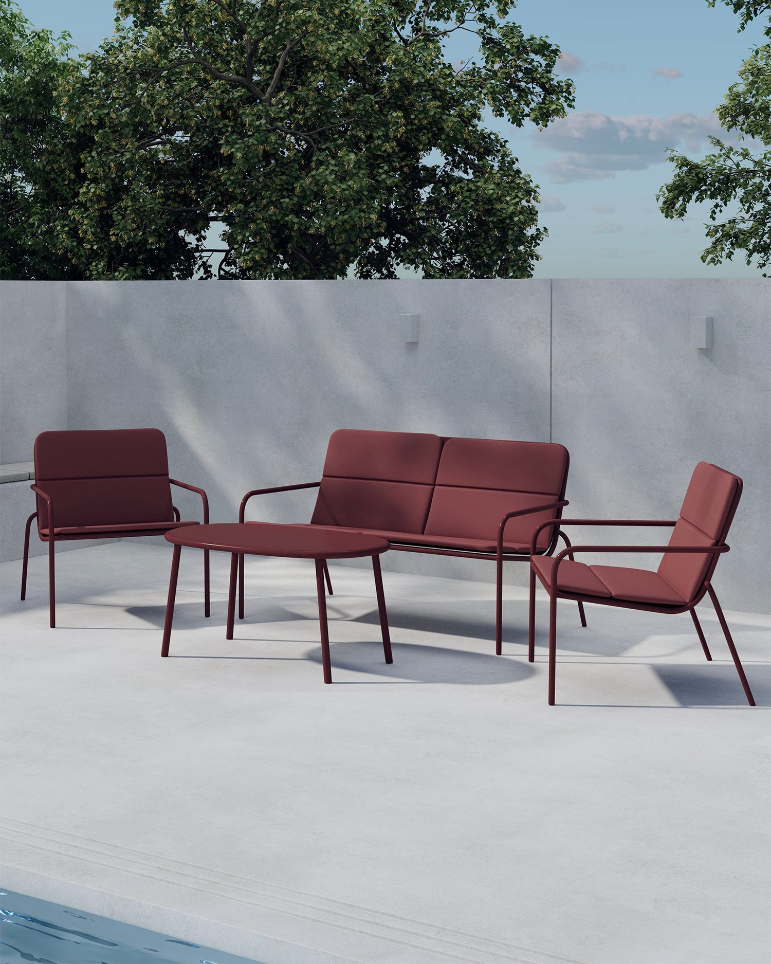 Salotto da esterno Fourni