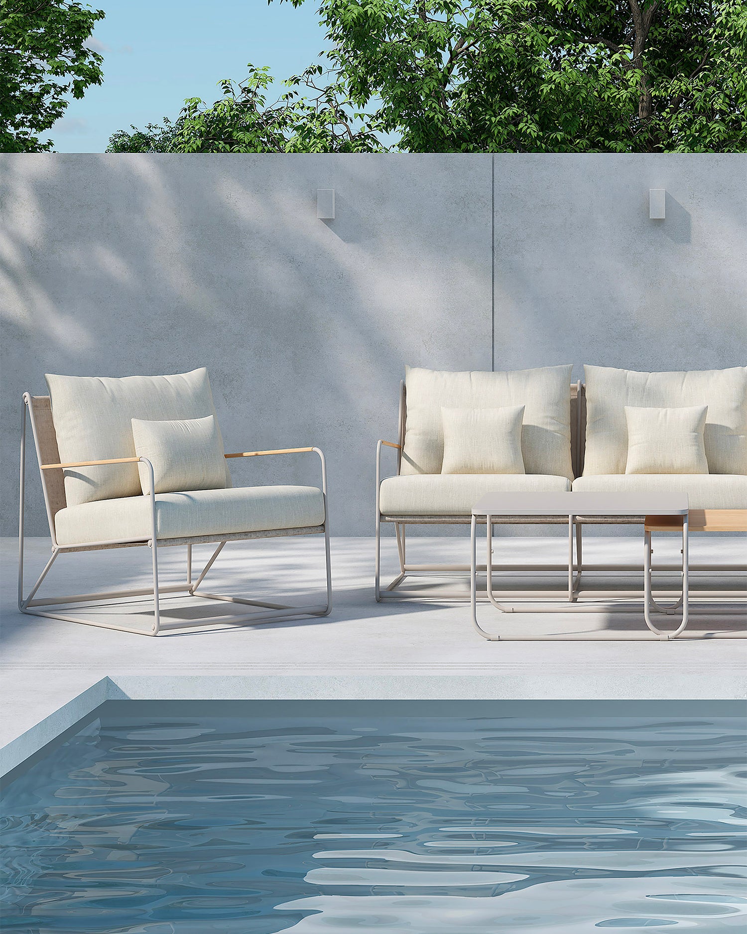 Salotto da esterno Palazzo