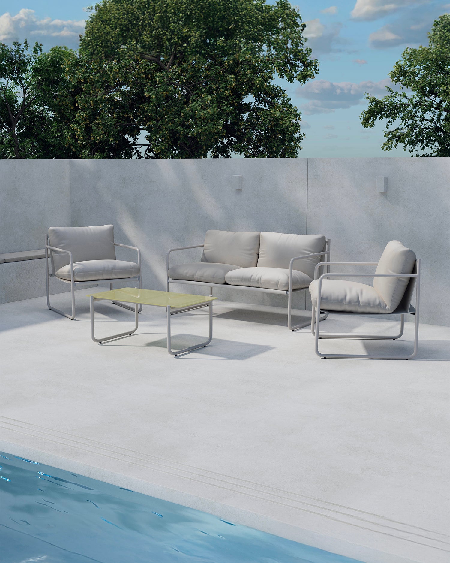 Salotto da esterno Thassos