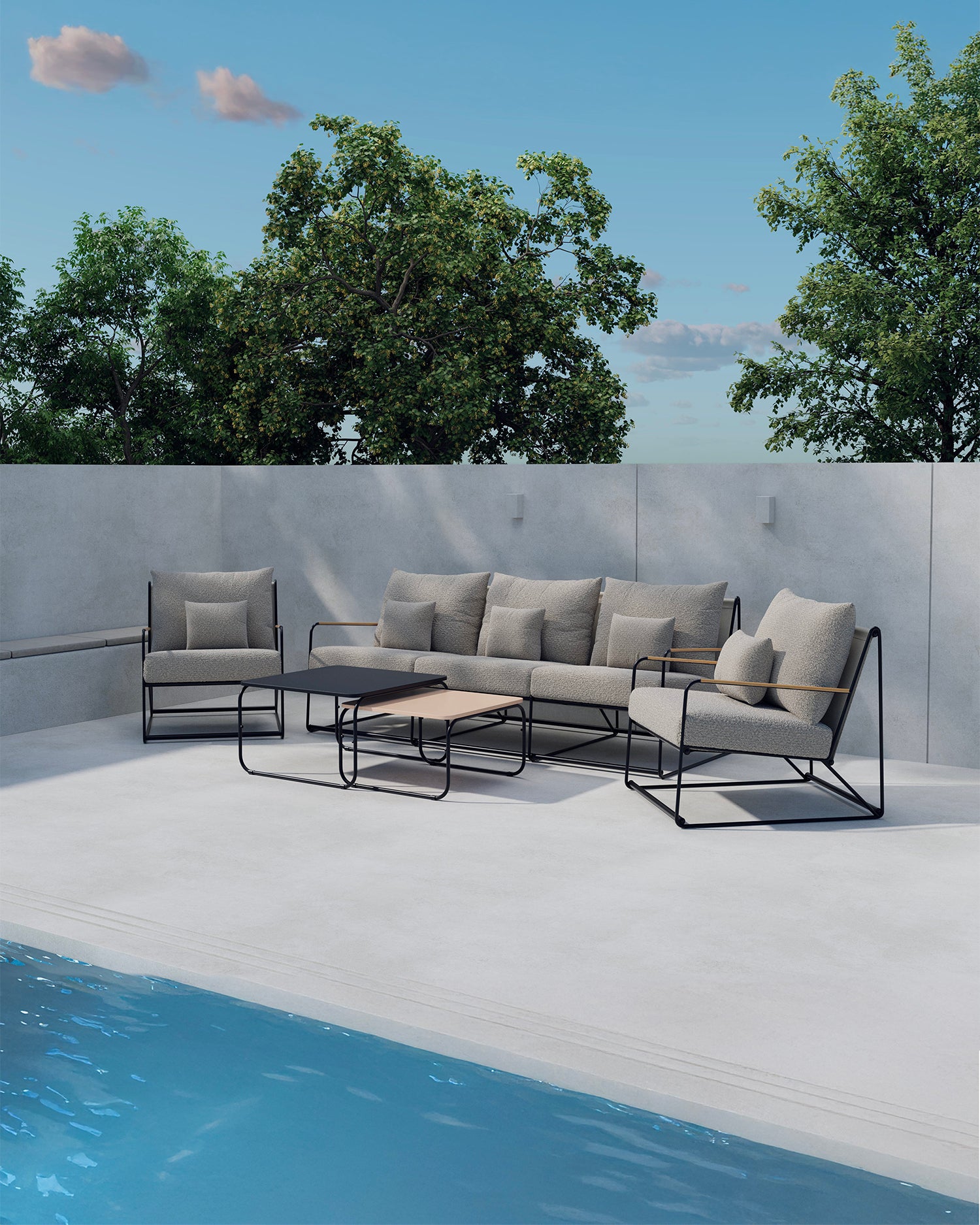 Salotto da esterno Palazzo