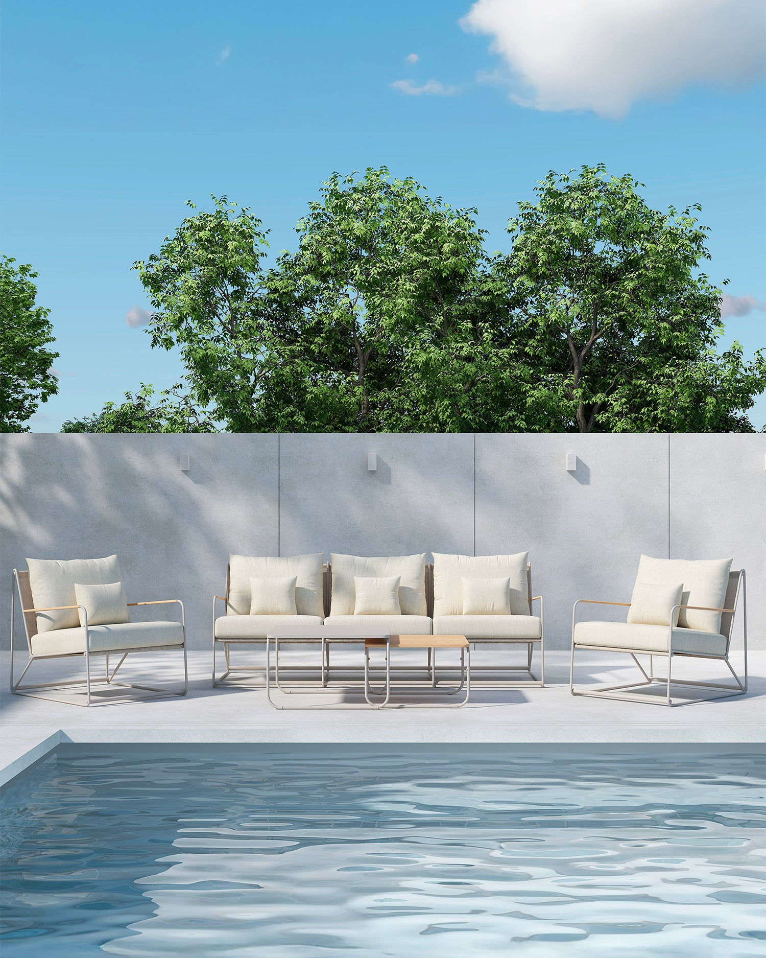 Salotto da esterno Palazzo