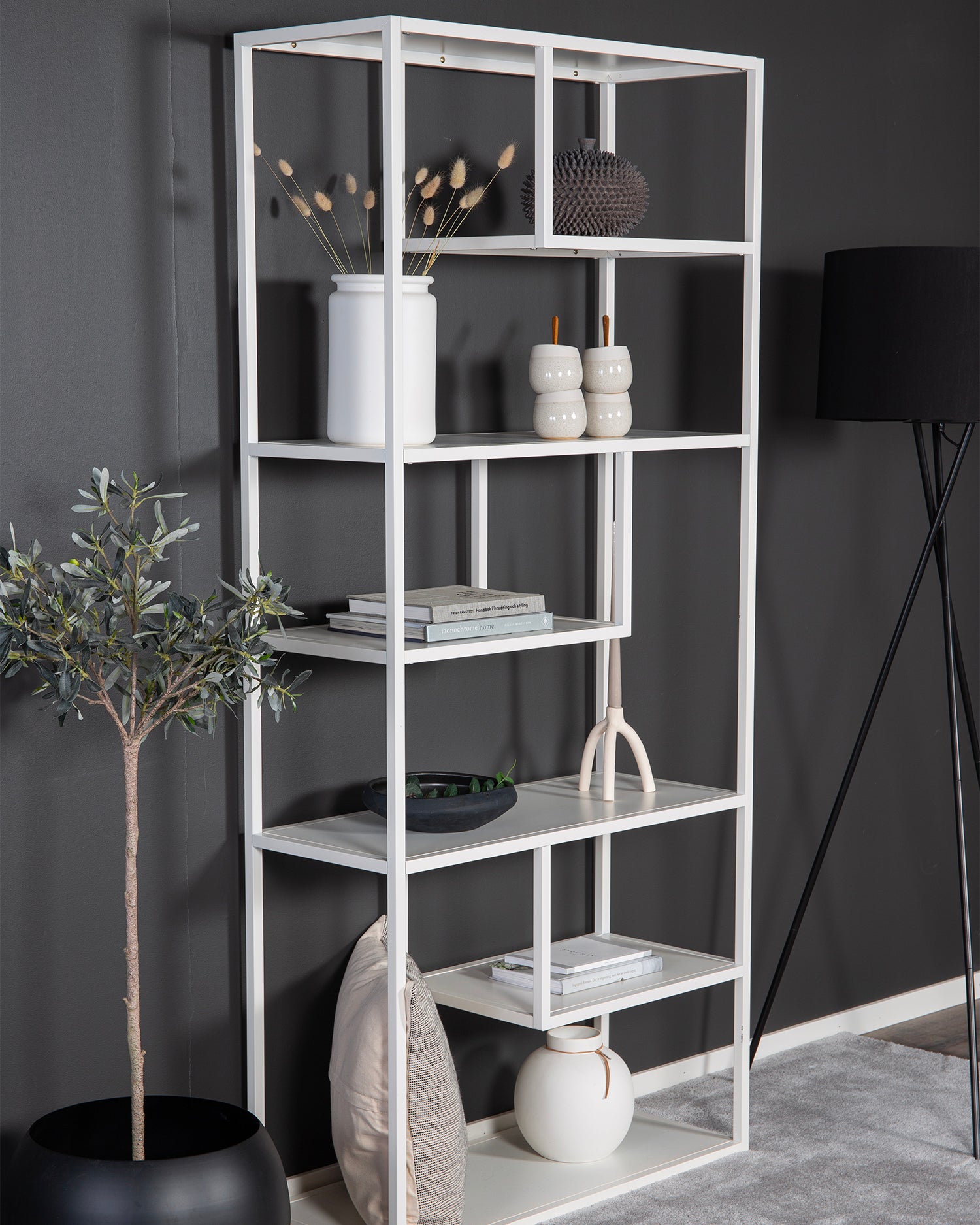 Scaffale alto in metallo Staal