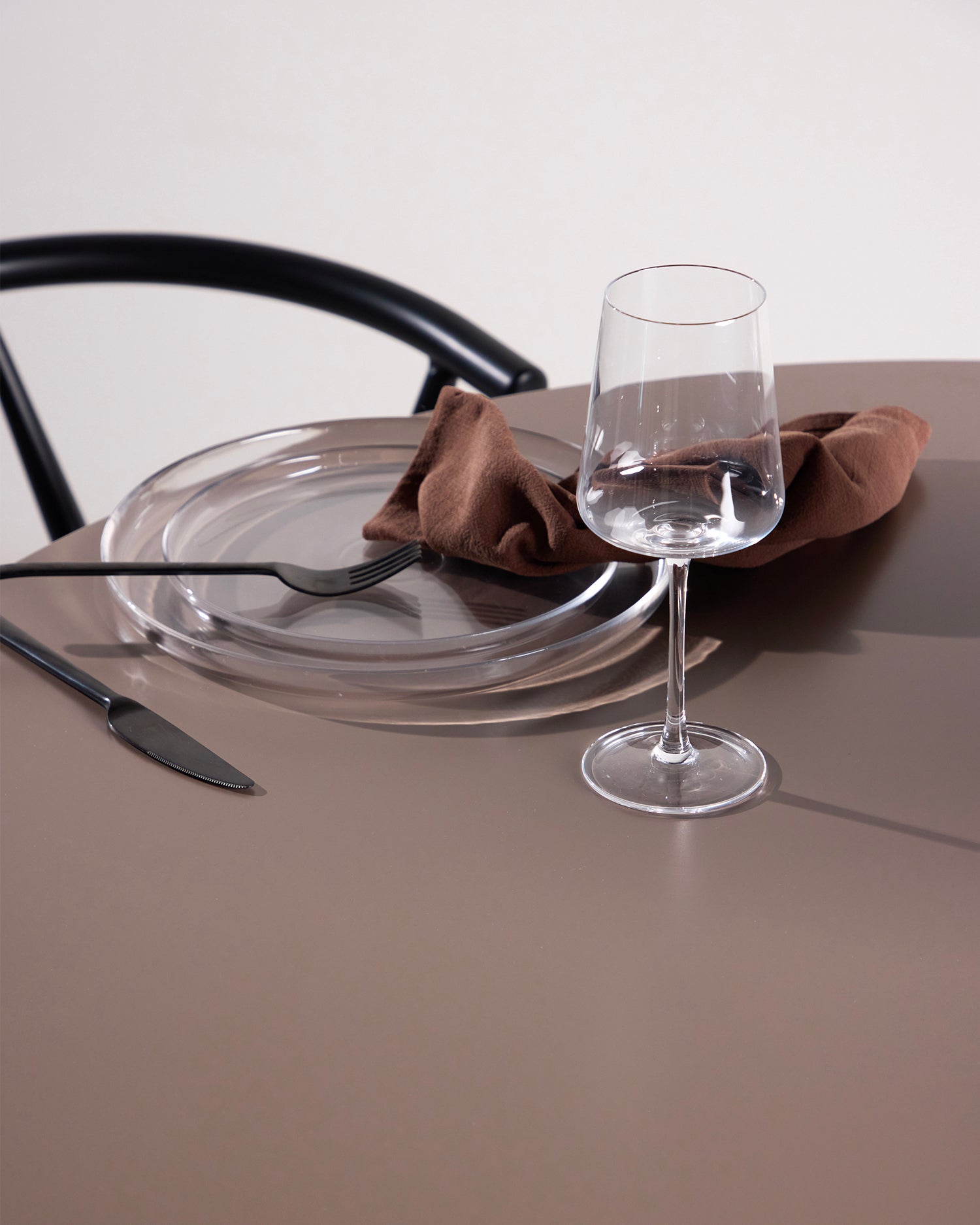 Tavolo da pranzo rotondo in legno Olivia