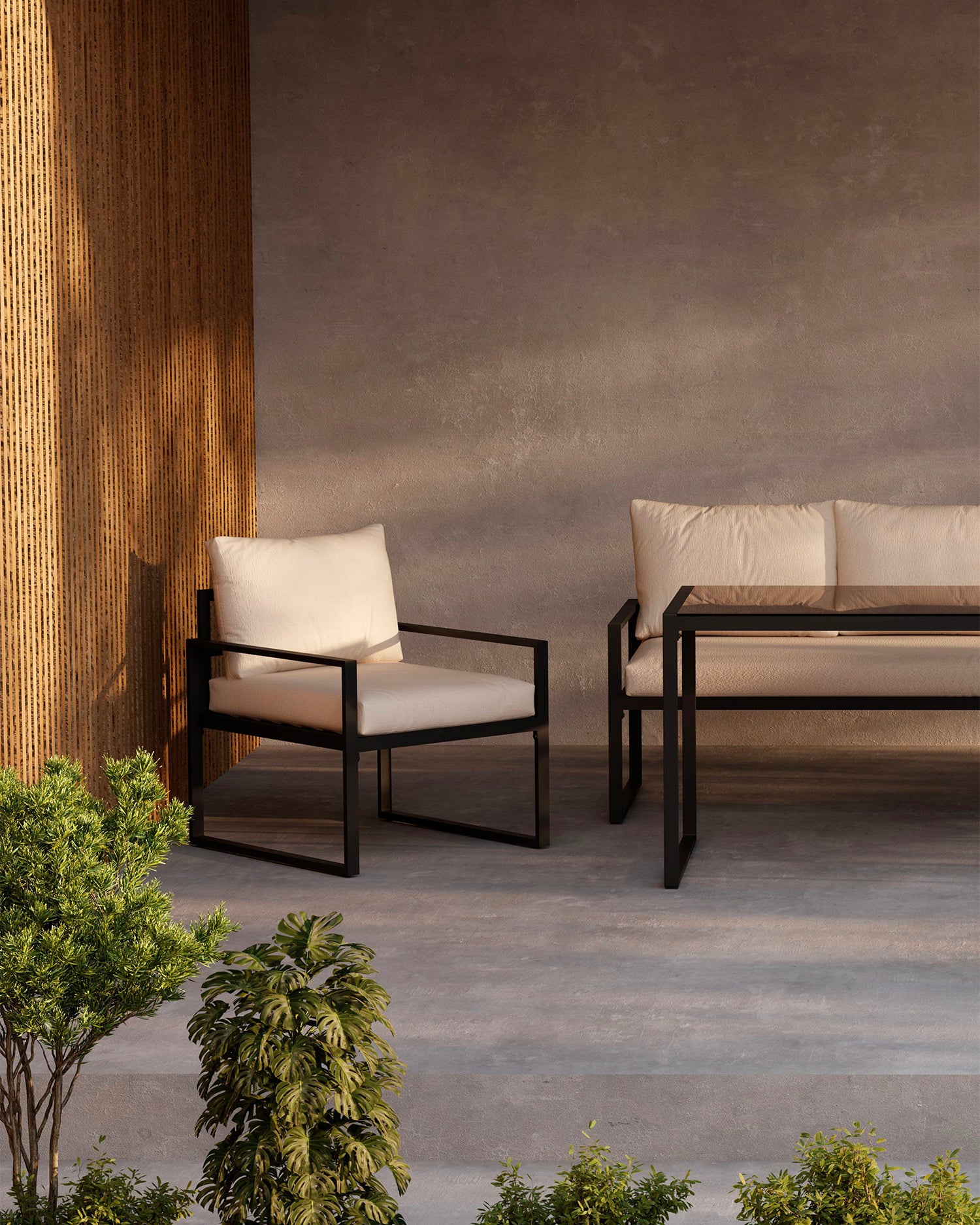 Salotto da esterno Aura