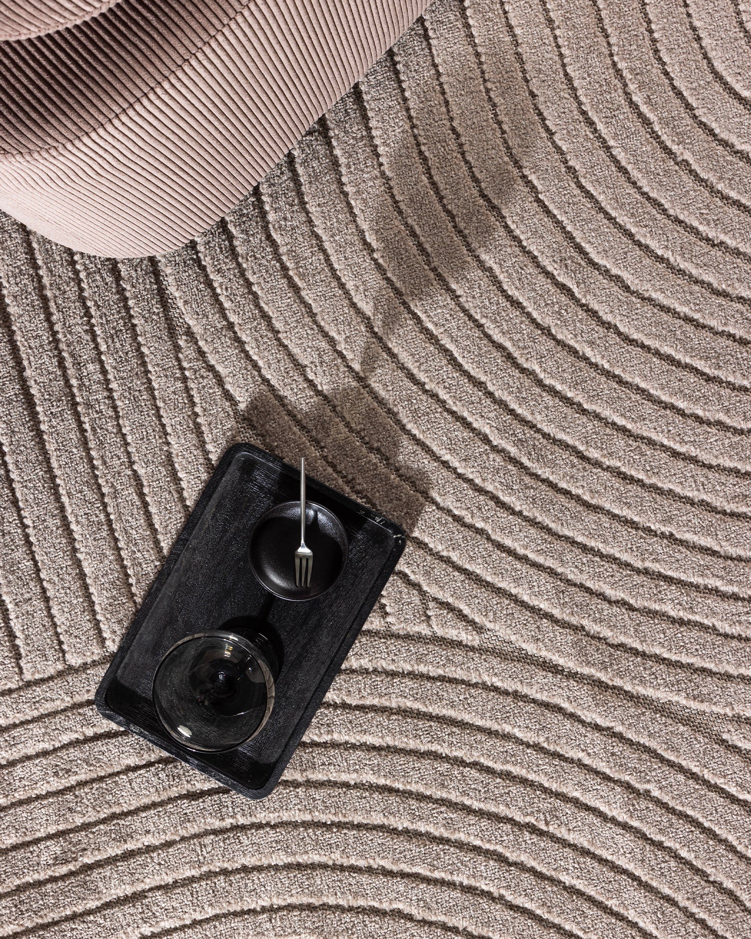 Tappeto rettangolare moderno Vince