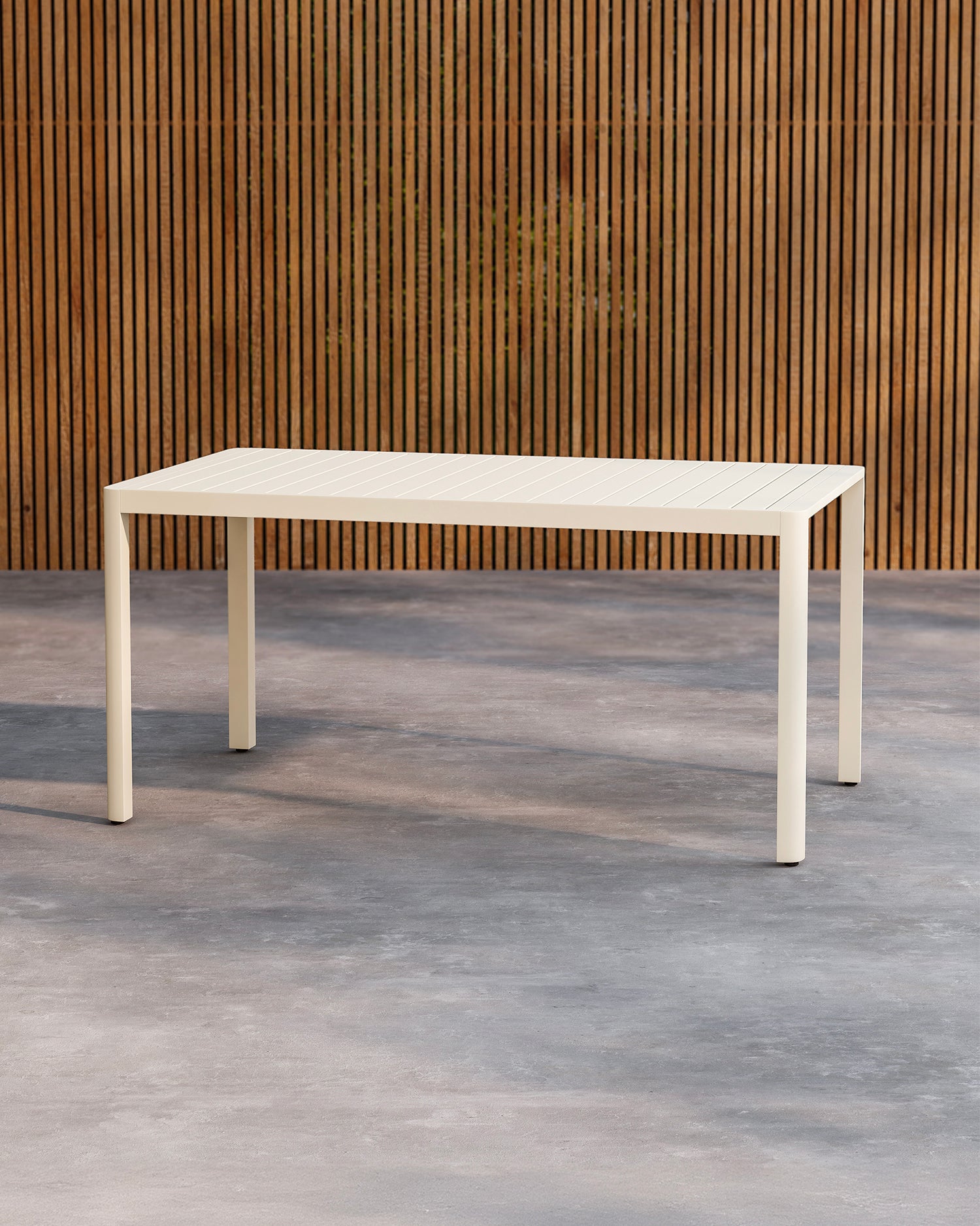 Tavolo da esterno in alluminio Giardini