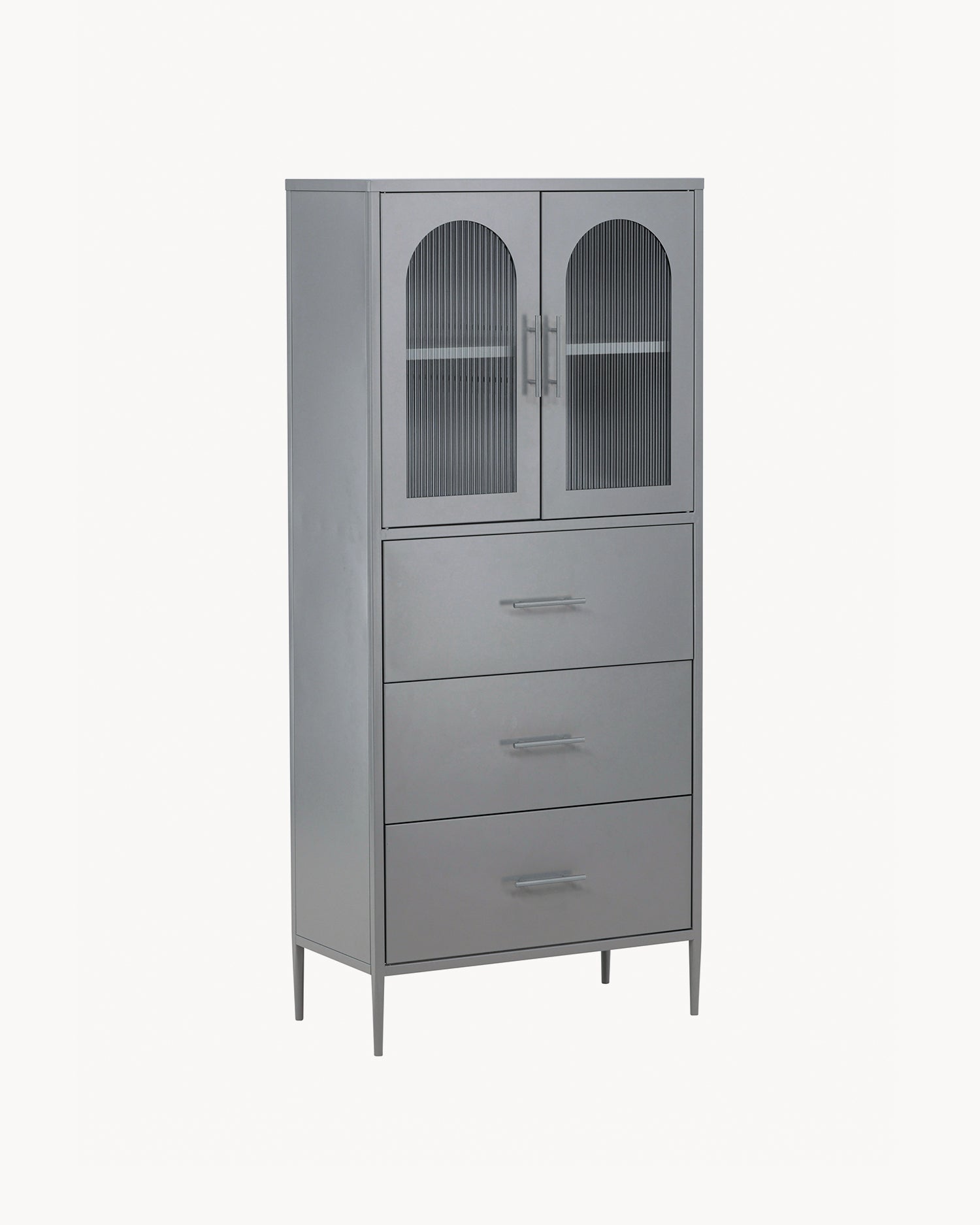 Credenza alta in metallo La Paz
