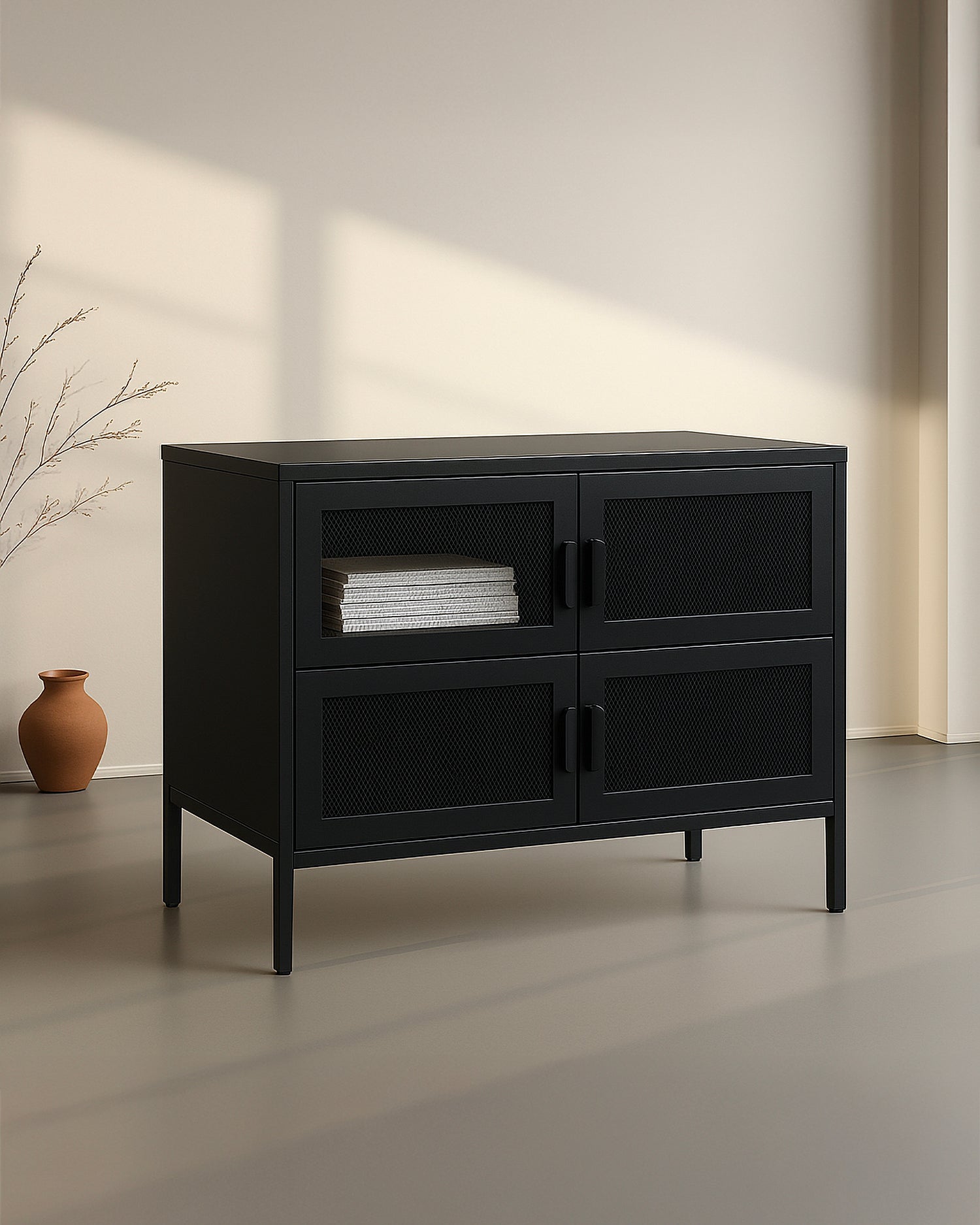 Credenza in metallo Nett