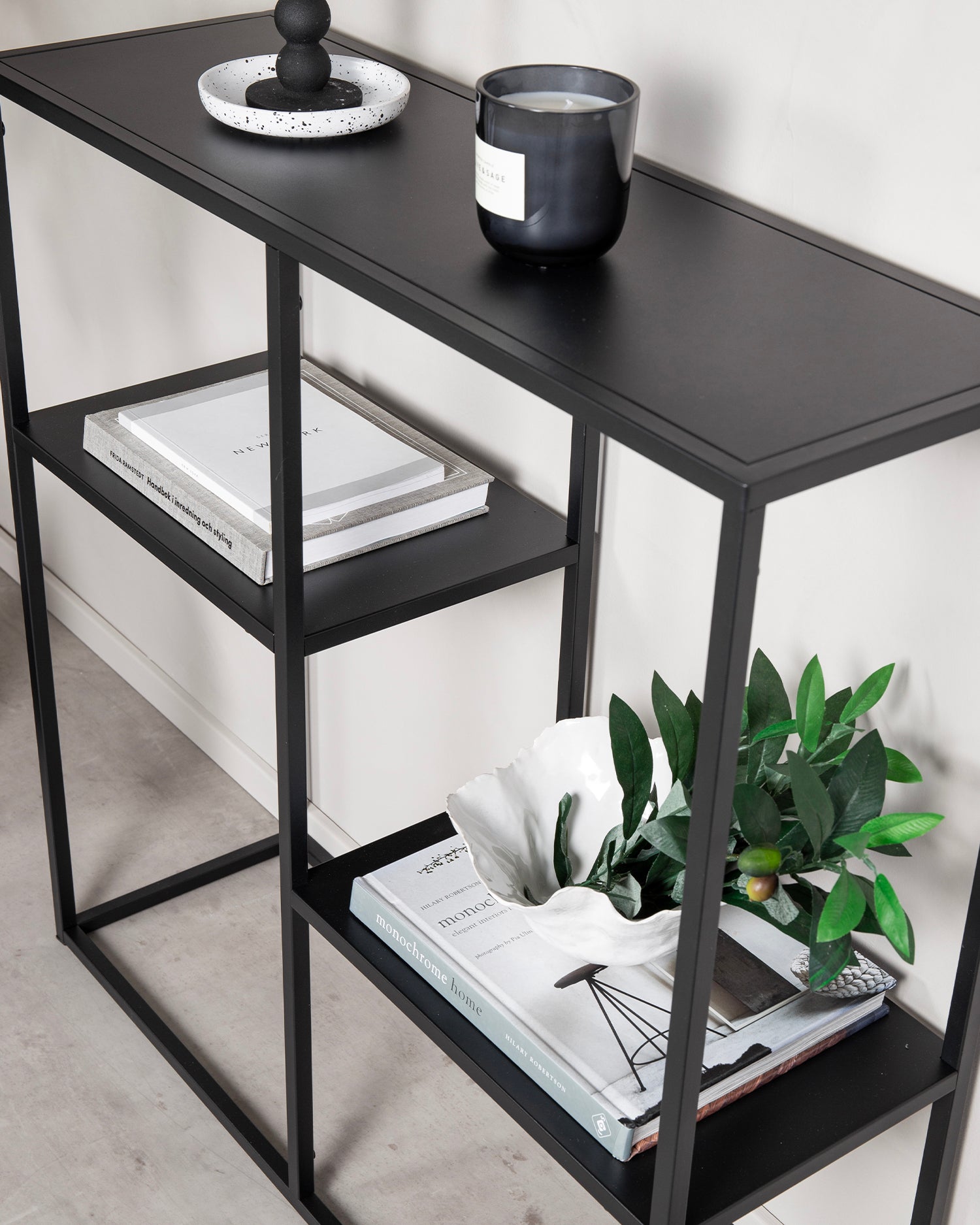 Scaffale basso in acciaio Staal