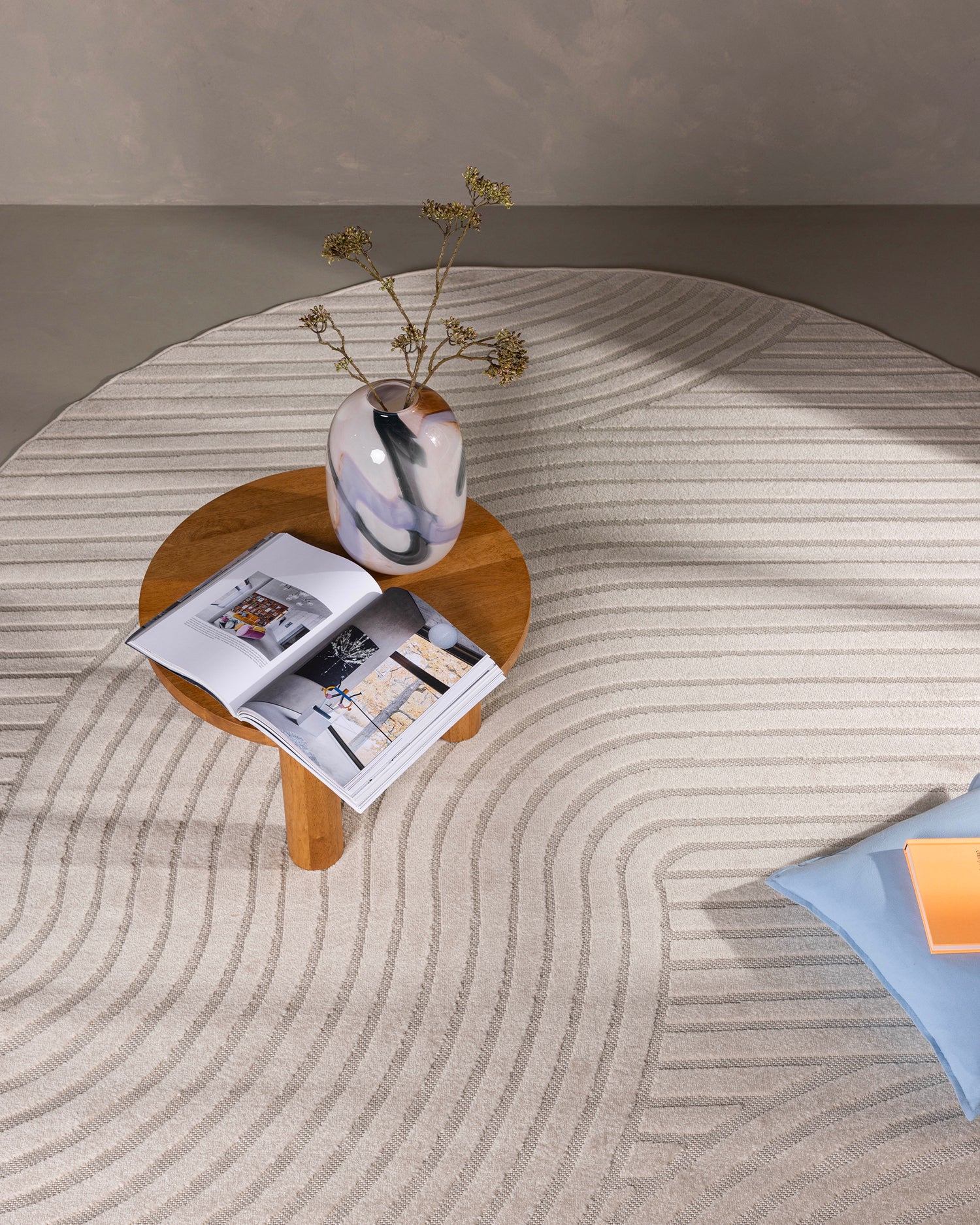 Tappeto ovale moderno Vince