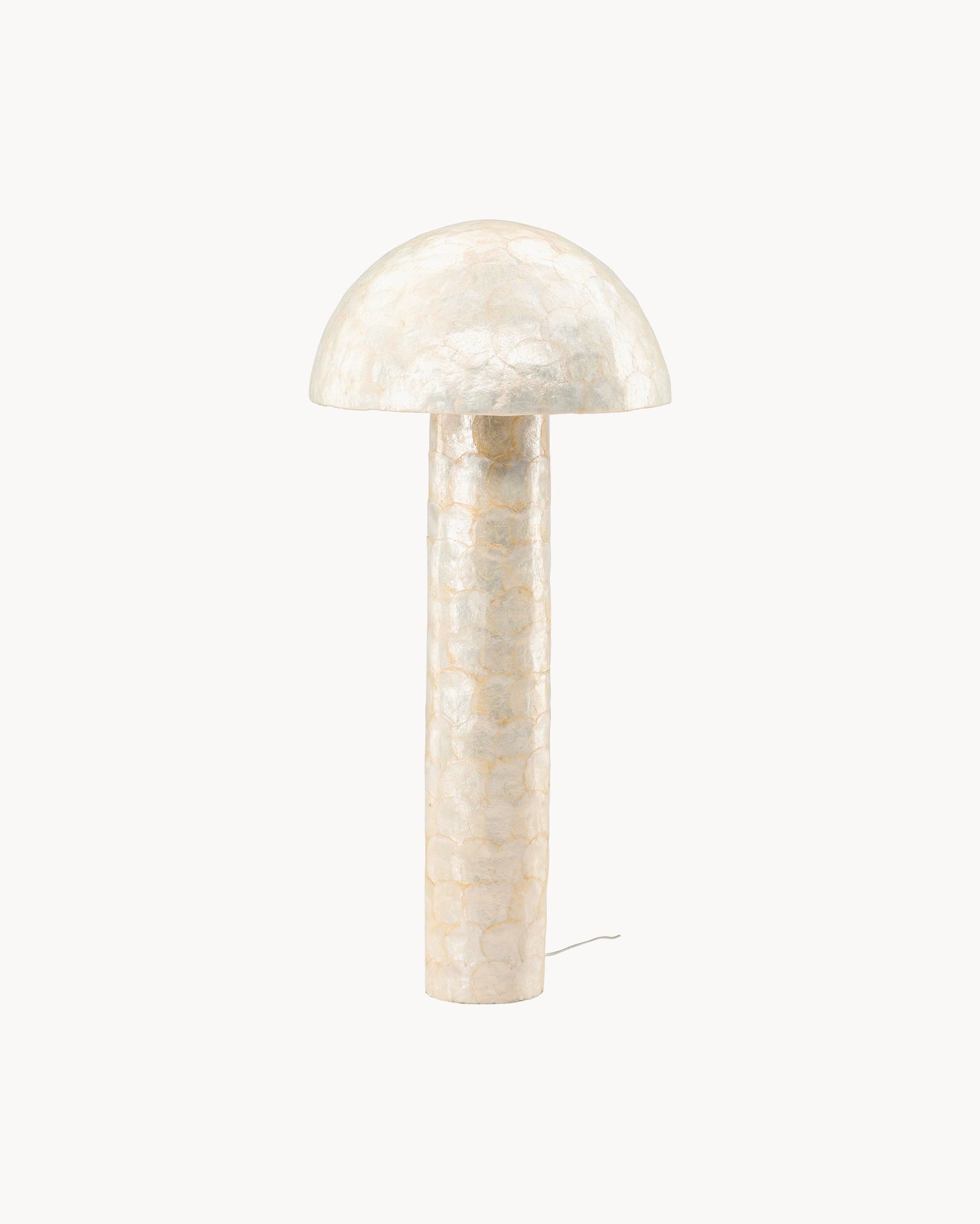 Lampada da terra in madreperla Lindön