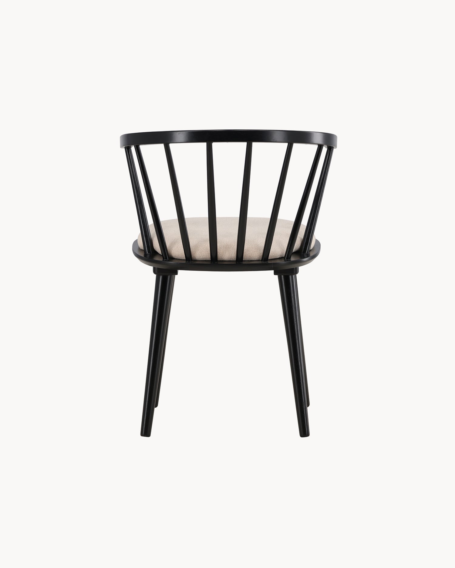 Set 2 sedie da pranzo in legno con cuscino Bobby