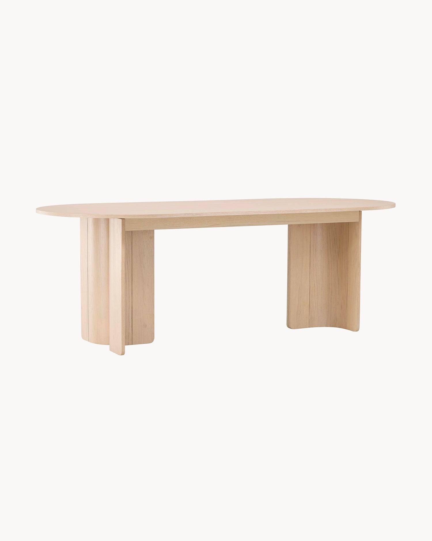 Tavolo da pranzo ovale in legno Tyresö