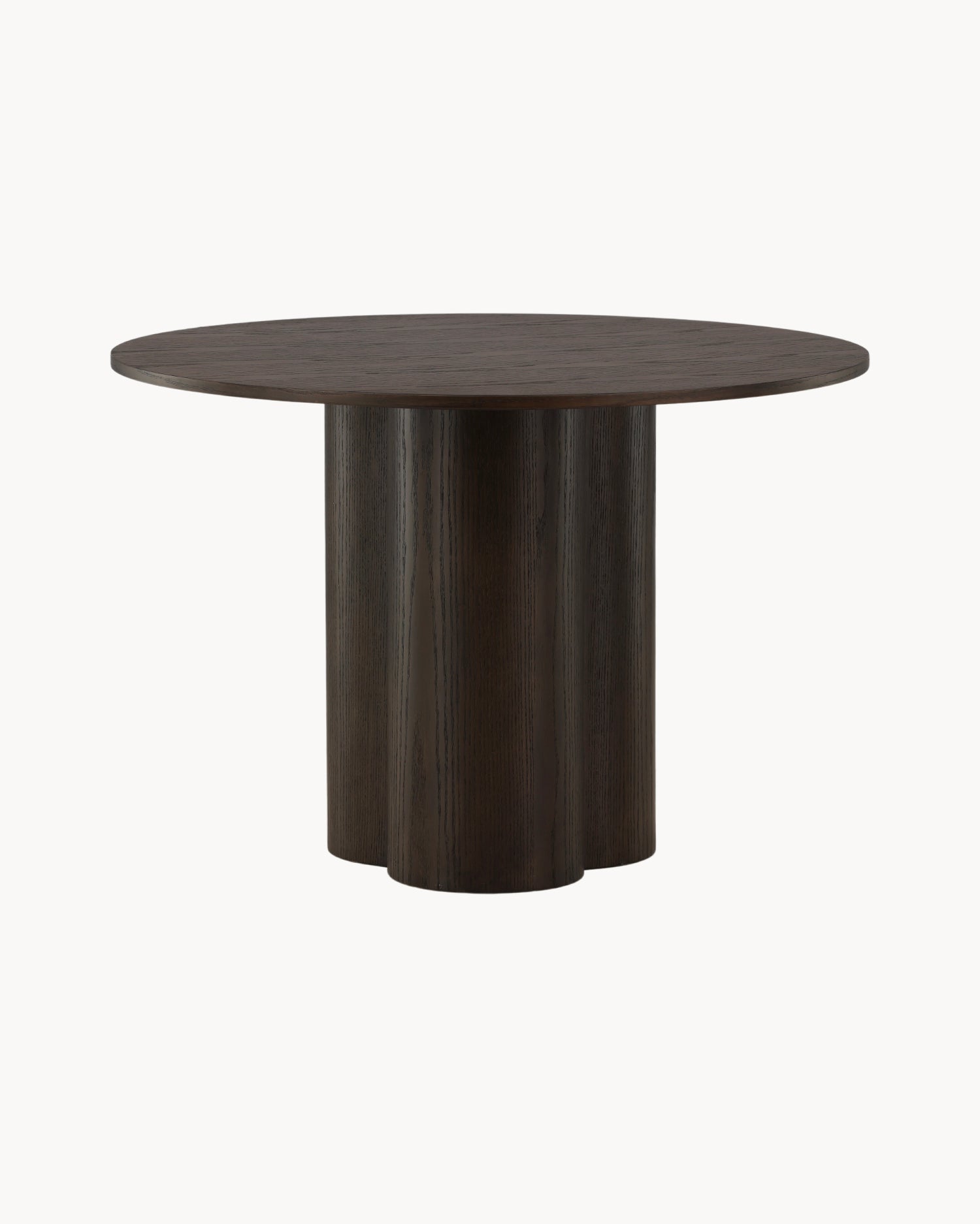 Tavolo da pranzo rotondo in legno Olivia