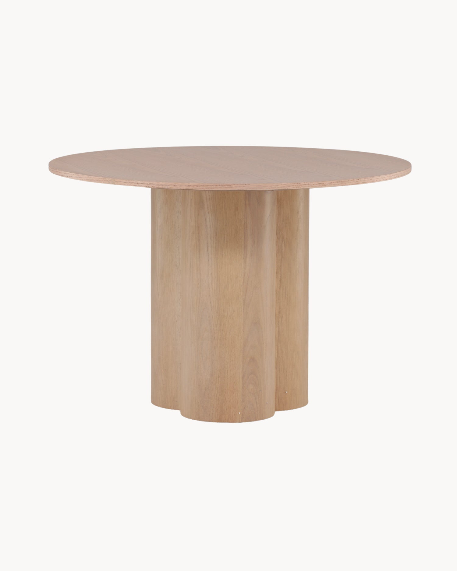 Tavolo da pranzo rotondo in legno Olivia