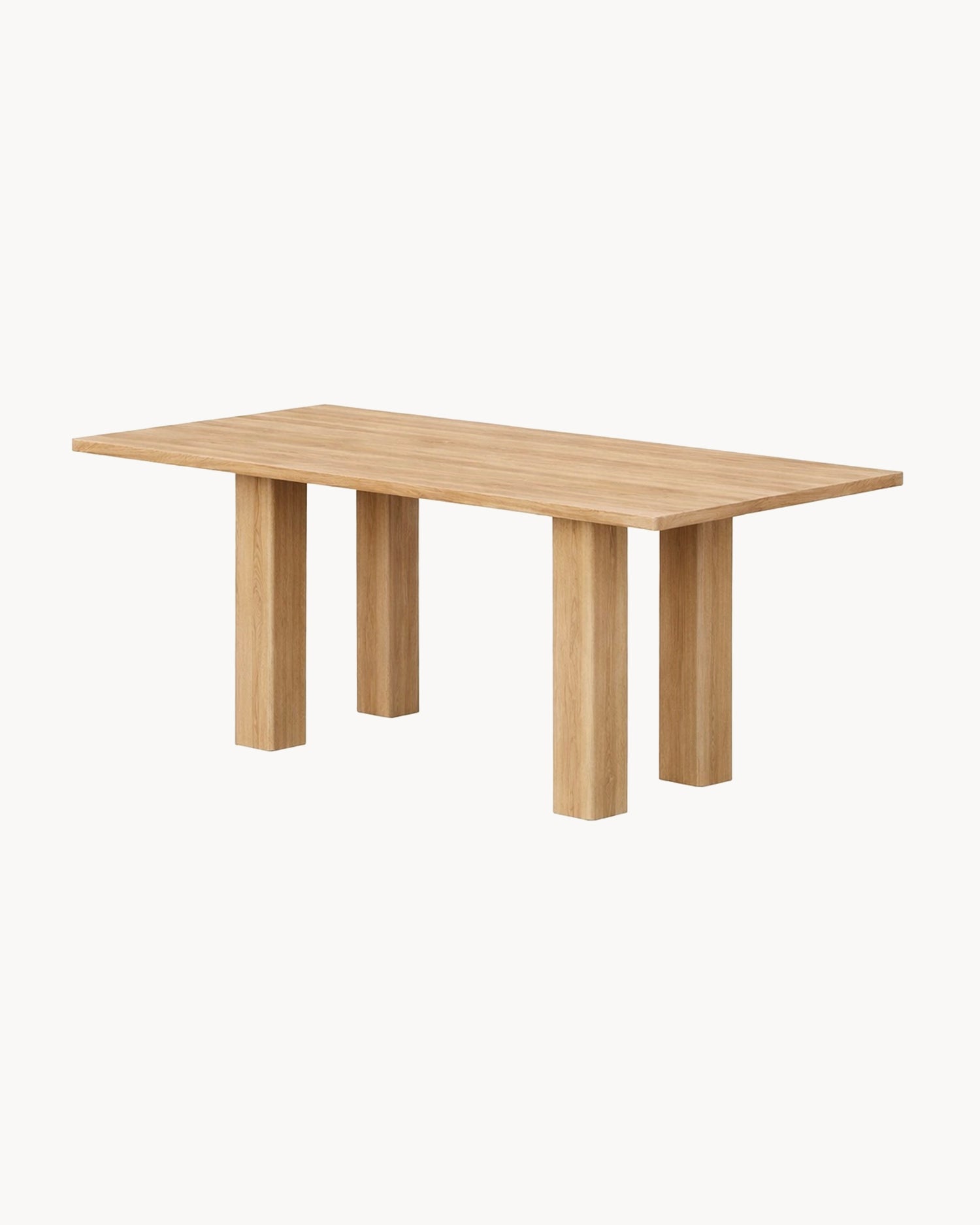 Tavolo da pranzo rettangolare in legno Lillehammer - Mdf