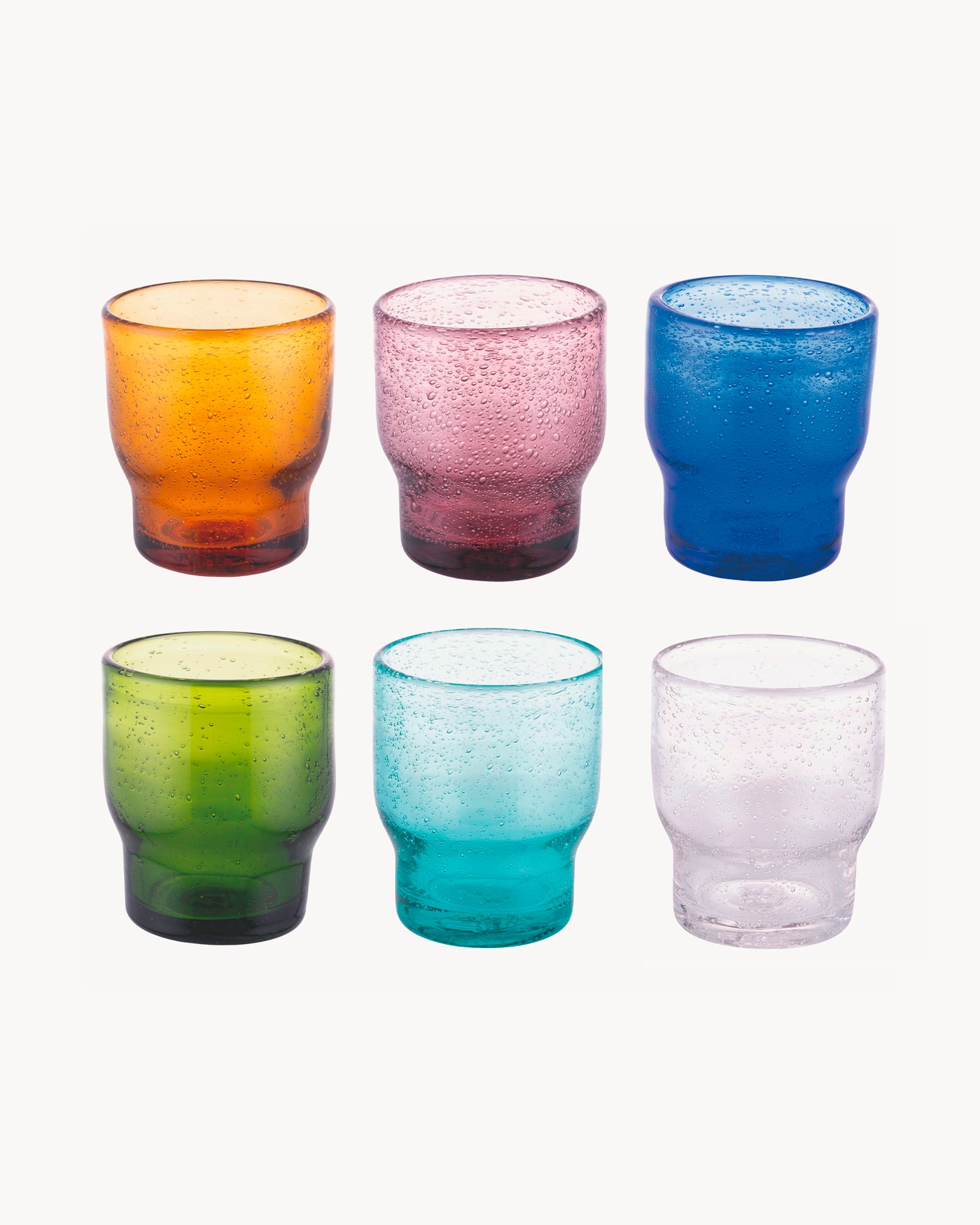 Bicchieri acqua in pasta di vetro Unico, Daily
