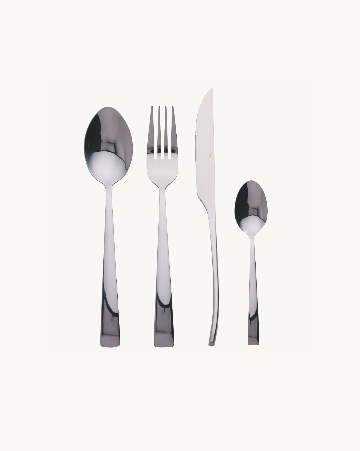 Set 24 posate in acciaio lucido Park Avenue, argento